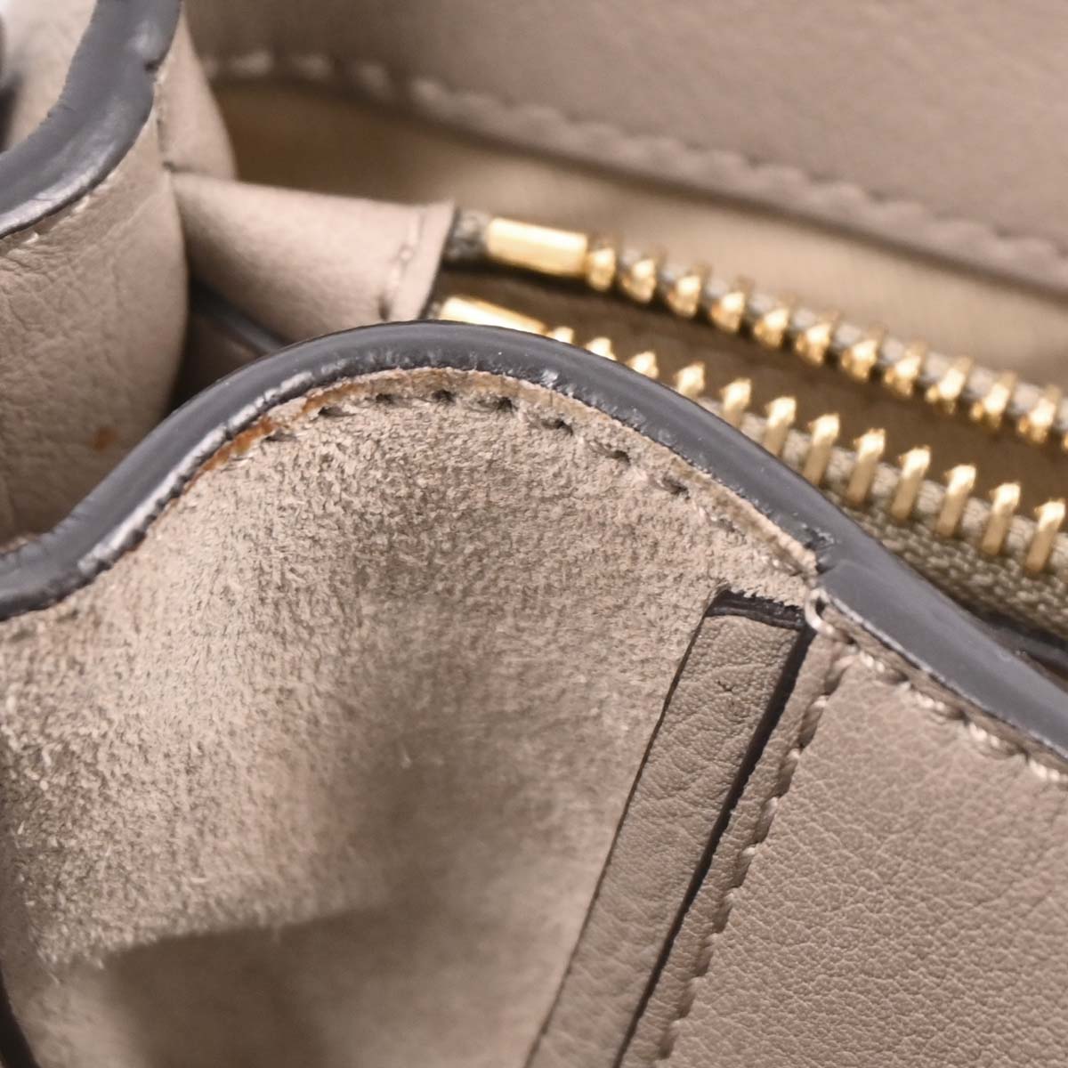 Chloe Gray Leather Faye Day 2way Shoulder Handbag