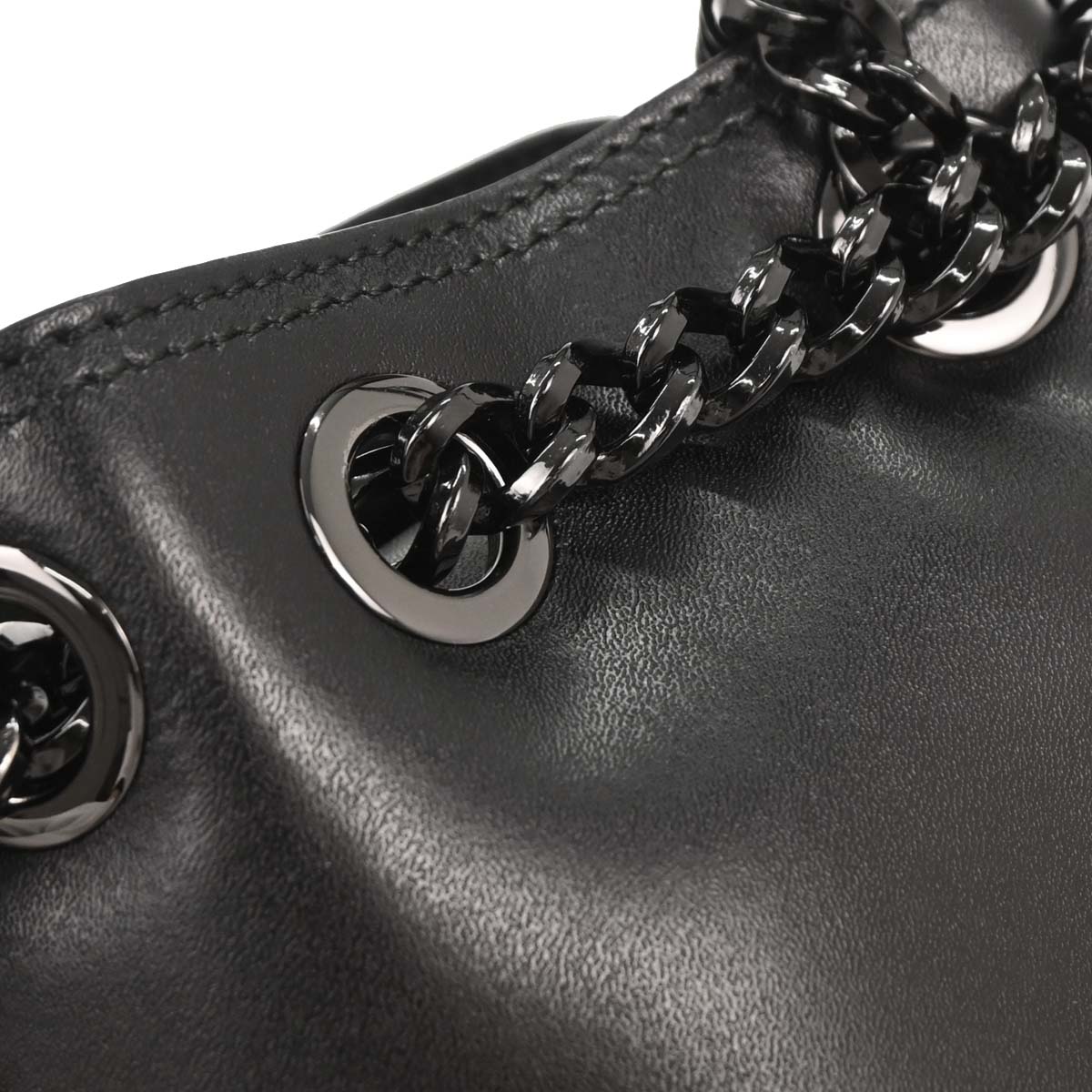 Salvatore Ferragamo Black Vara Bow Drawstring Shoulder Bag