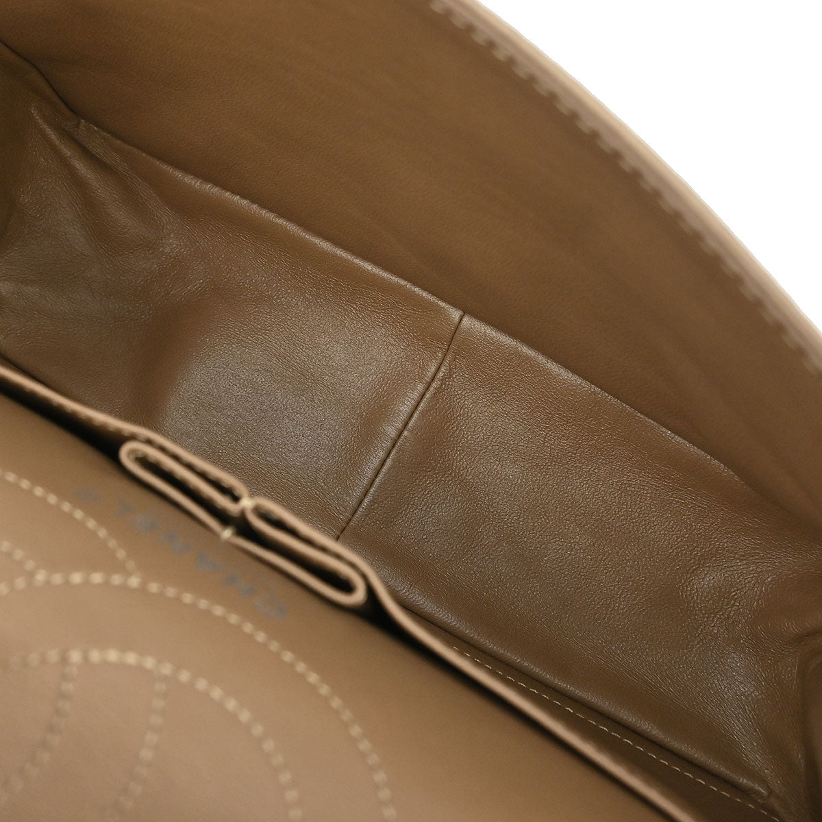 Chanel Bronze Calfskin 2.55 Double Flap Shoulder Bag