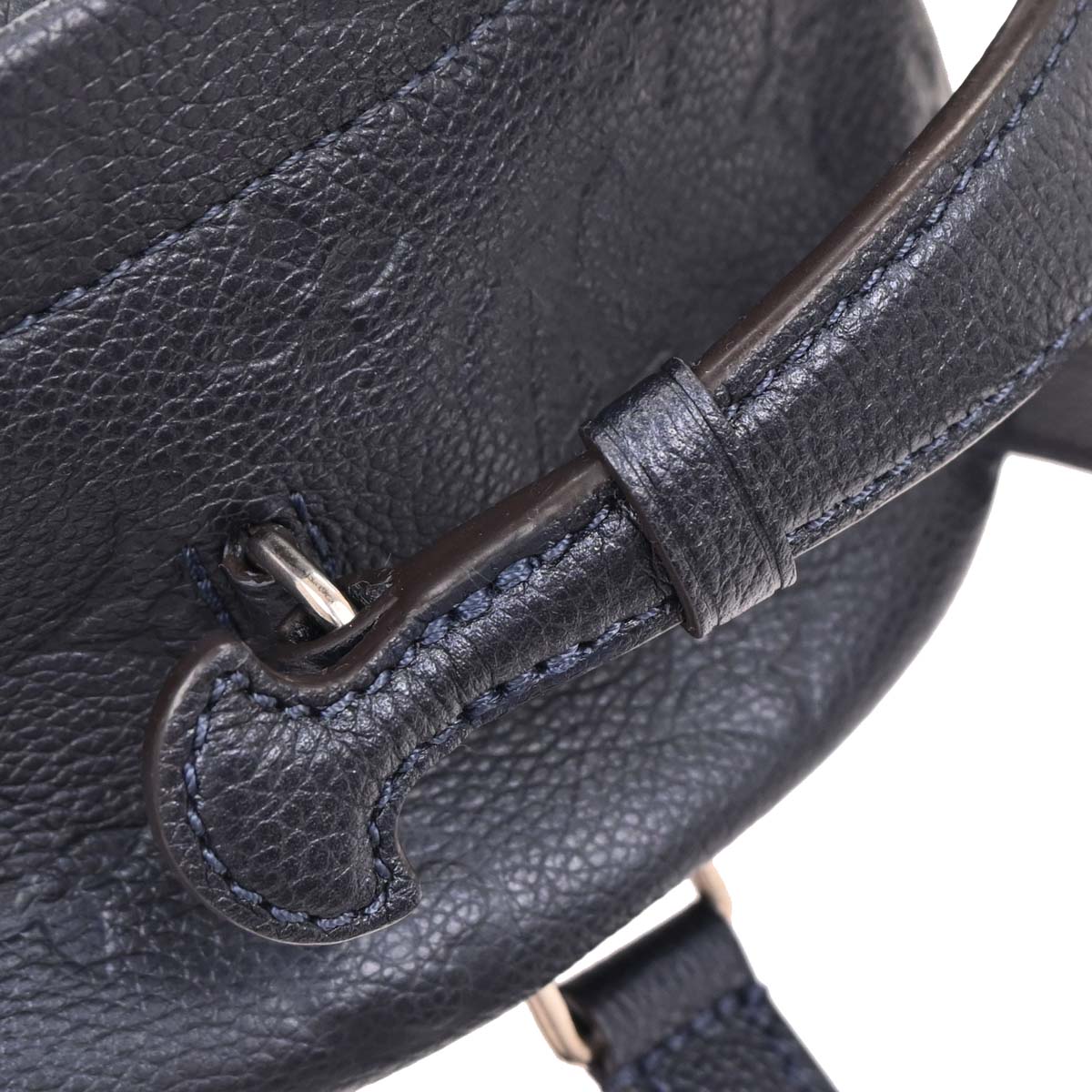 Louis Vuitton 2017 Blue Monogram Empreinte Sorbonne Backpack M43741