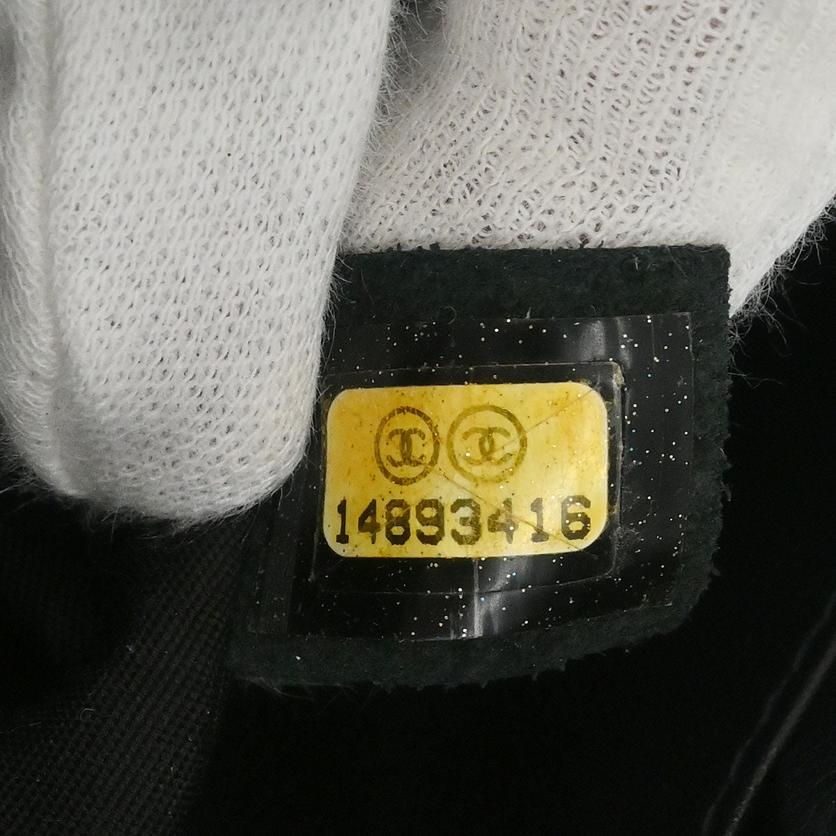 Chanel Black Caviar Half Moon WOC Shoulder Wallet Bag
