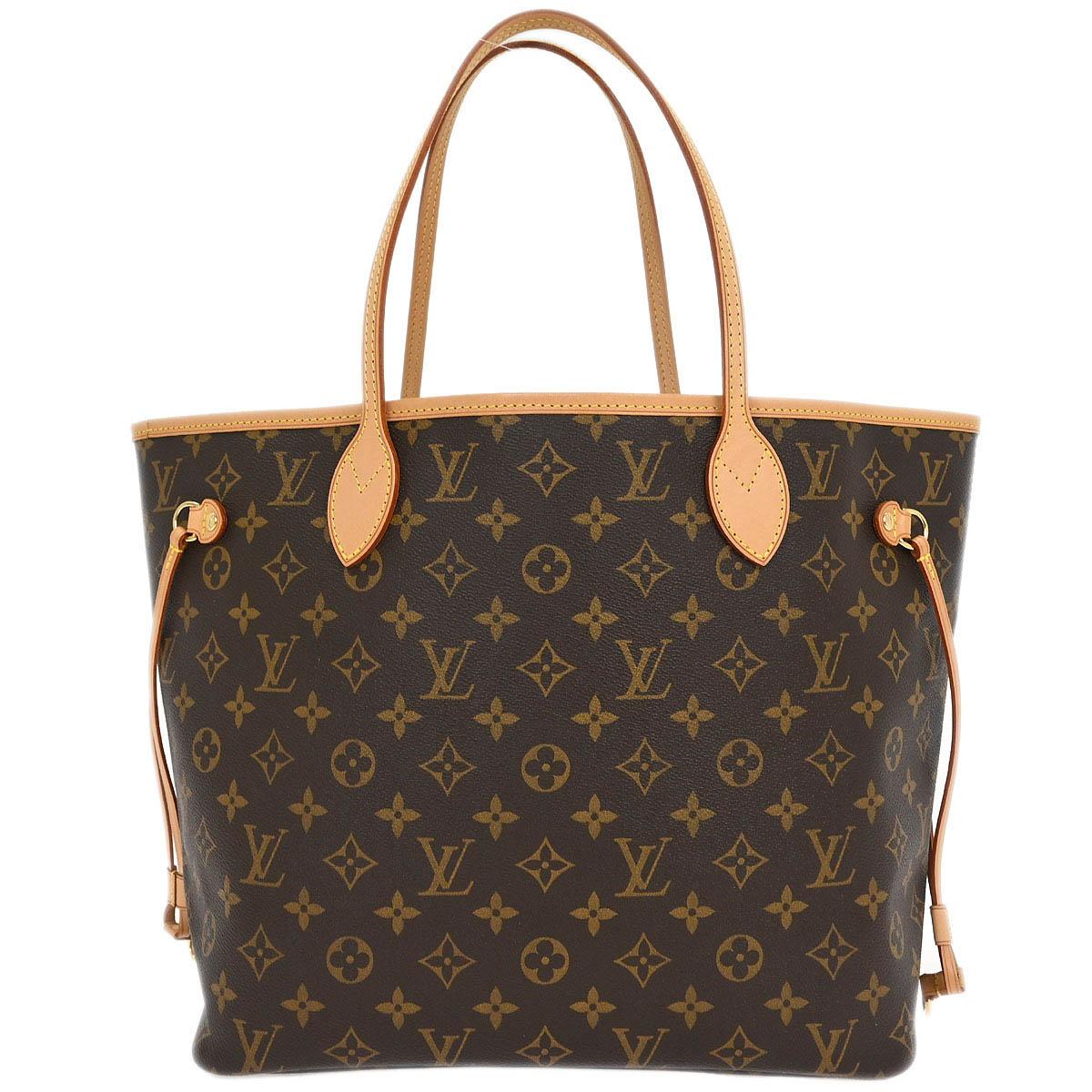 Louis Vuitton Monogram Neverfull MM Shoulder Tote Bag M40156