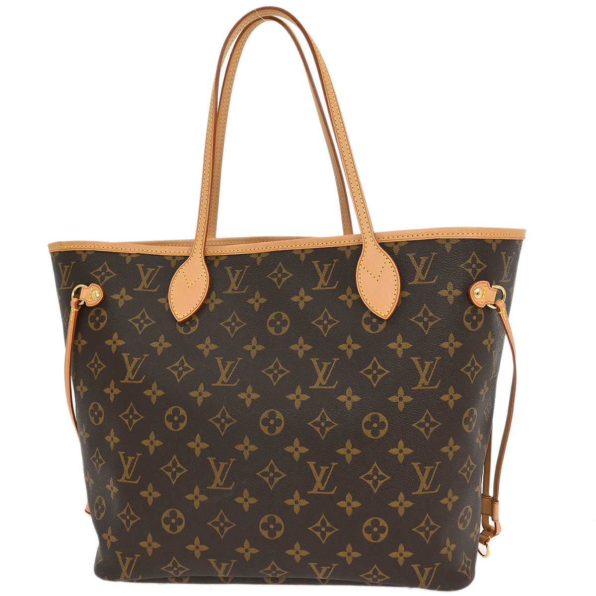 Louis Vuitton Monogram Neverfull MM Shoulder Tote Bag M40156