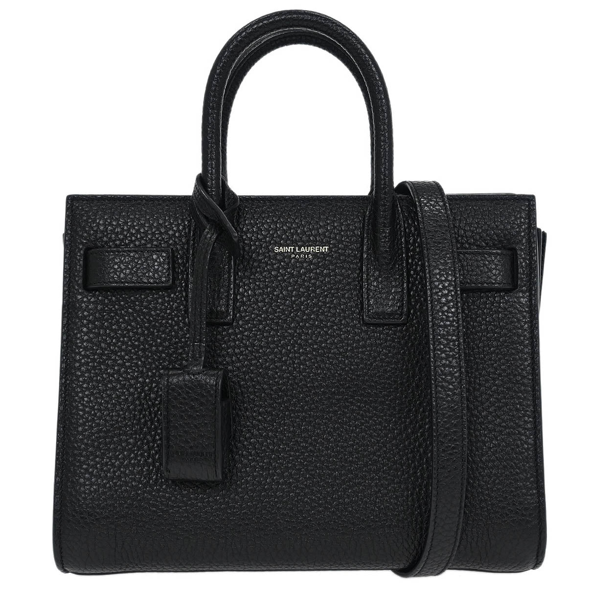 Saint Laurent Black Sac de Jour Baby 2way Shoulder Handbag