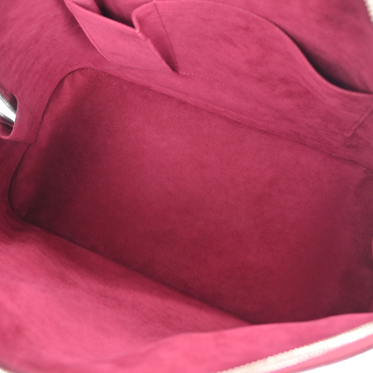 Louis Vuitton Dark Pink Epi Alma GM Handbag M40486