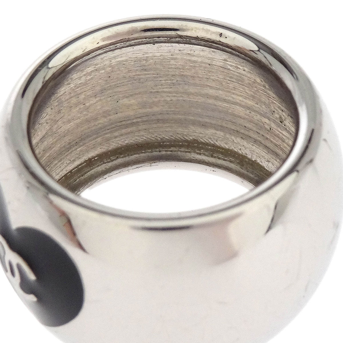 Chanel Ring Silver #52 B12W