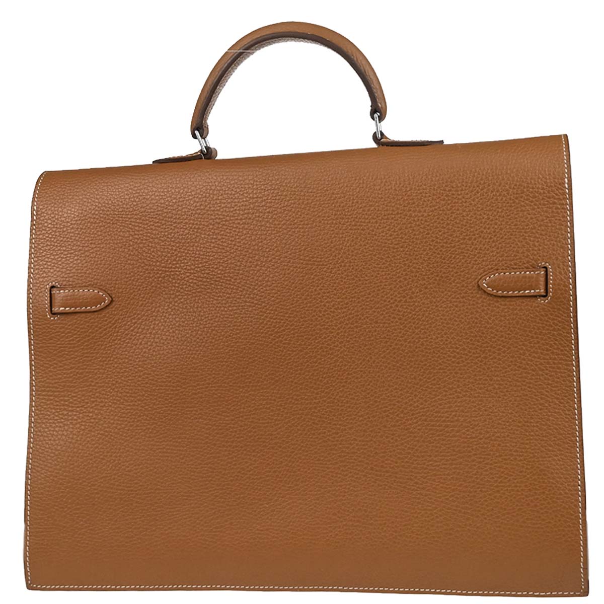 Hermes Gold Taurillon Clemence Kelly Depeche 38 Business Handbag