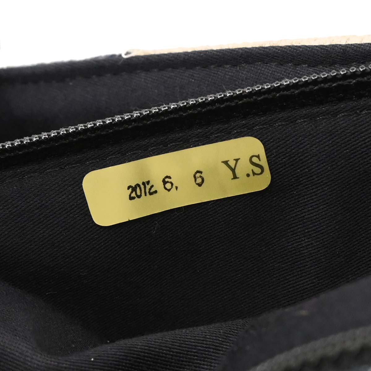 Chanel 2012 Navy Beige Denim Patchwork Single Flap Shoulder Bag