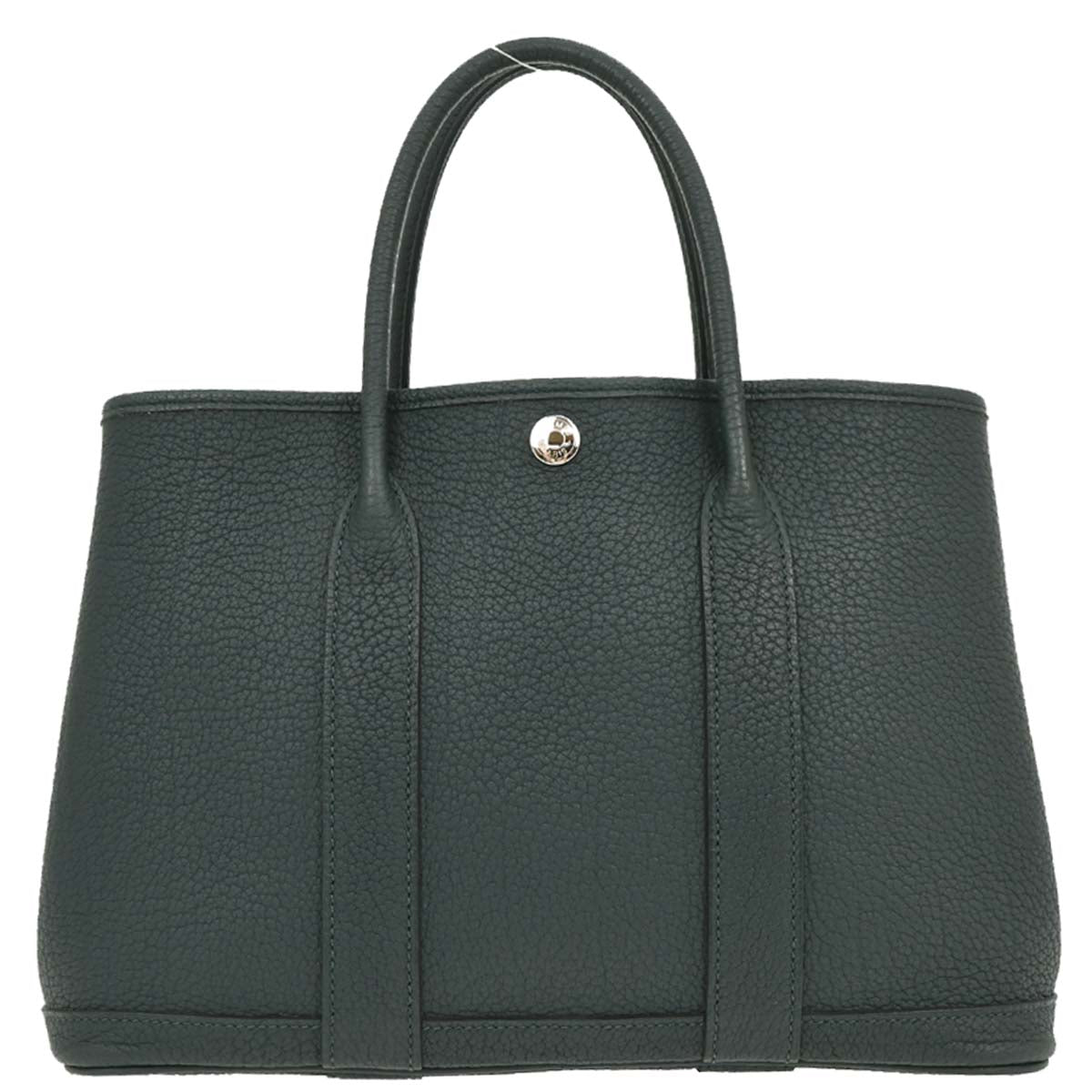 Hermes Navy Negonda Garden Party 30 TPM Tote Handbag