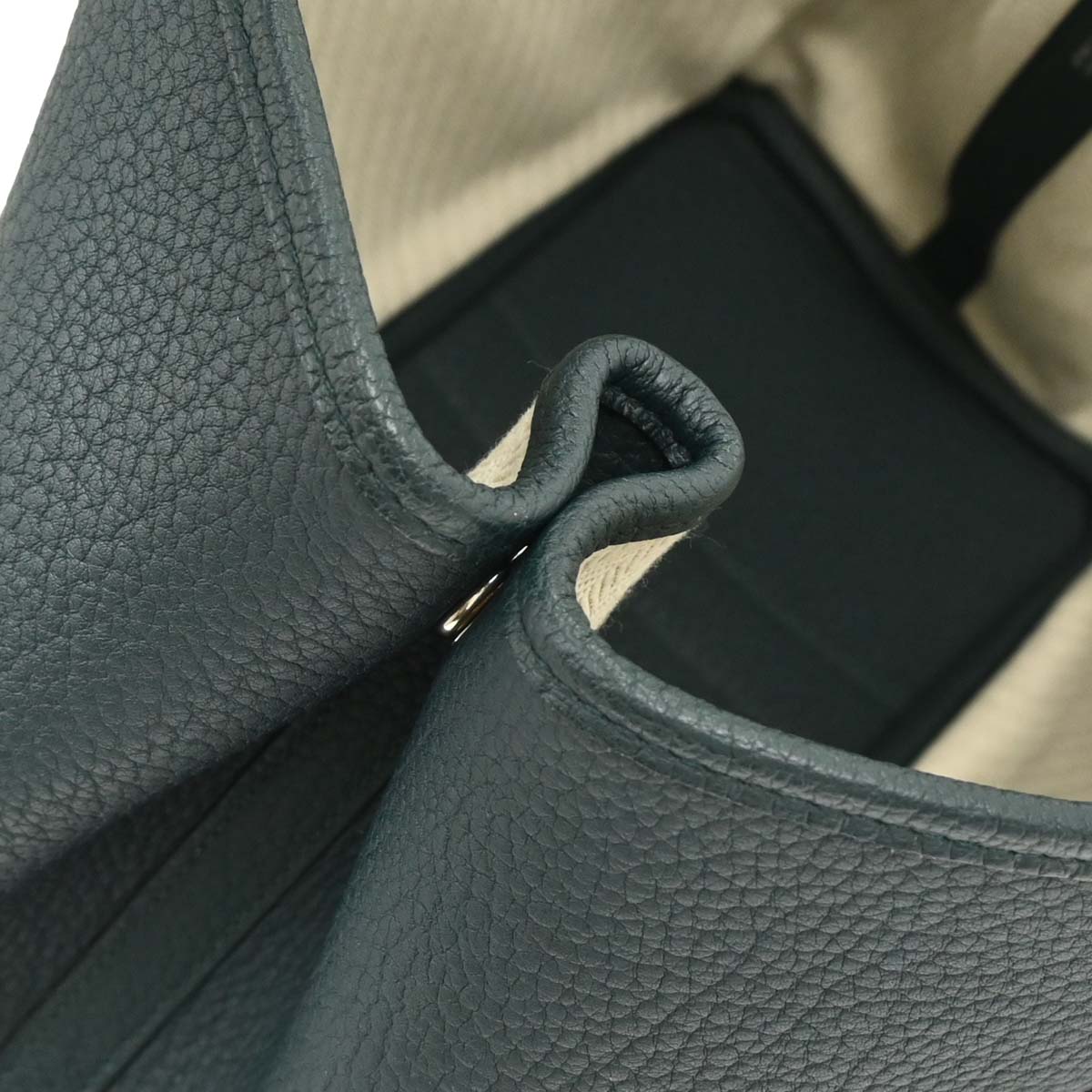 Hermes Navy Negonda Garden Party 30 TPM Tote Handbag