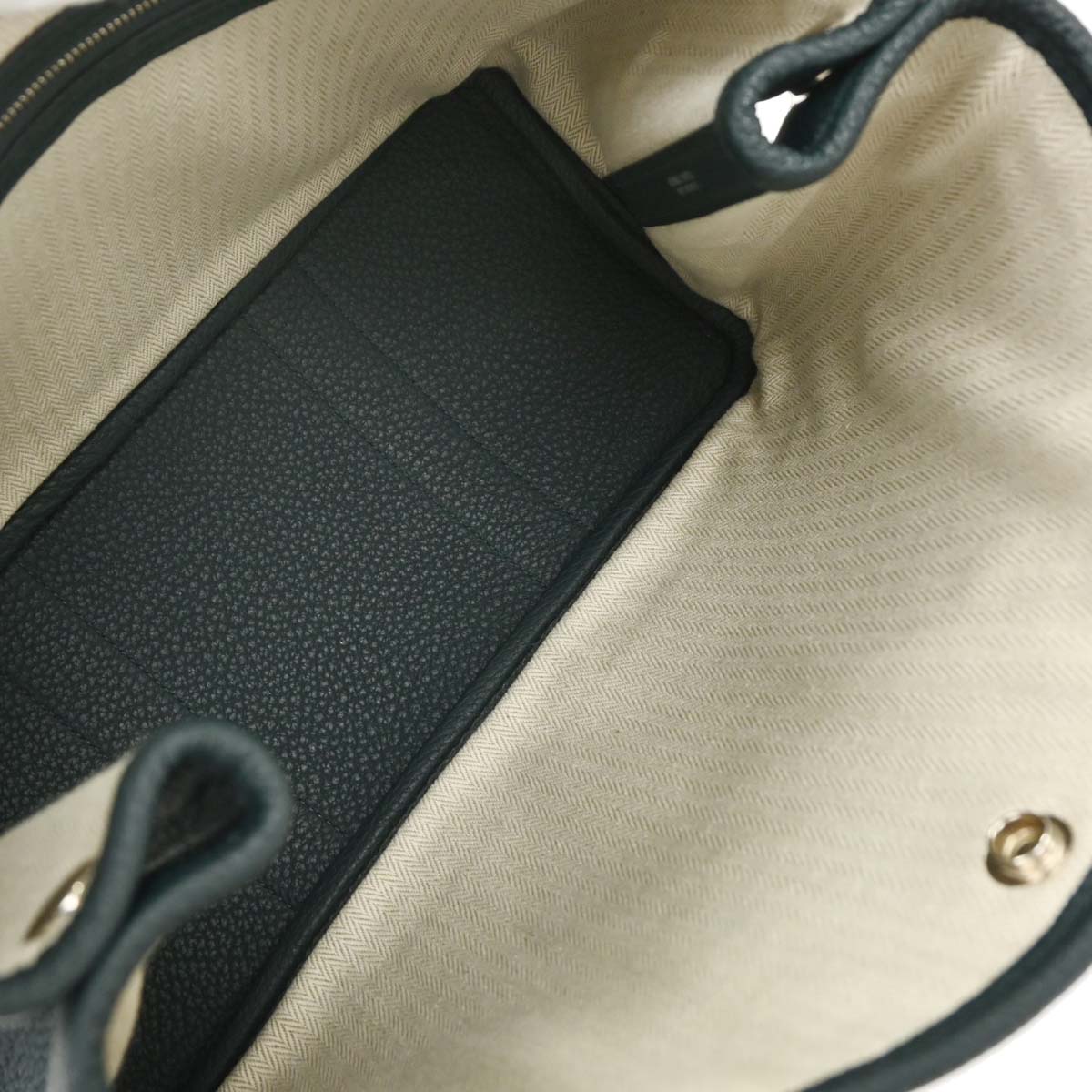 Hermes Navy Negonda Garden Party 30 TPM Tote Handbag