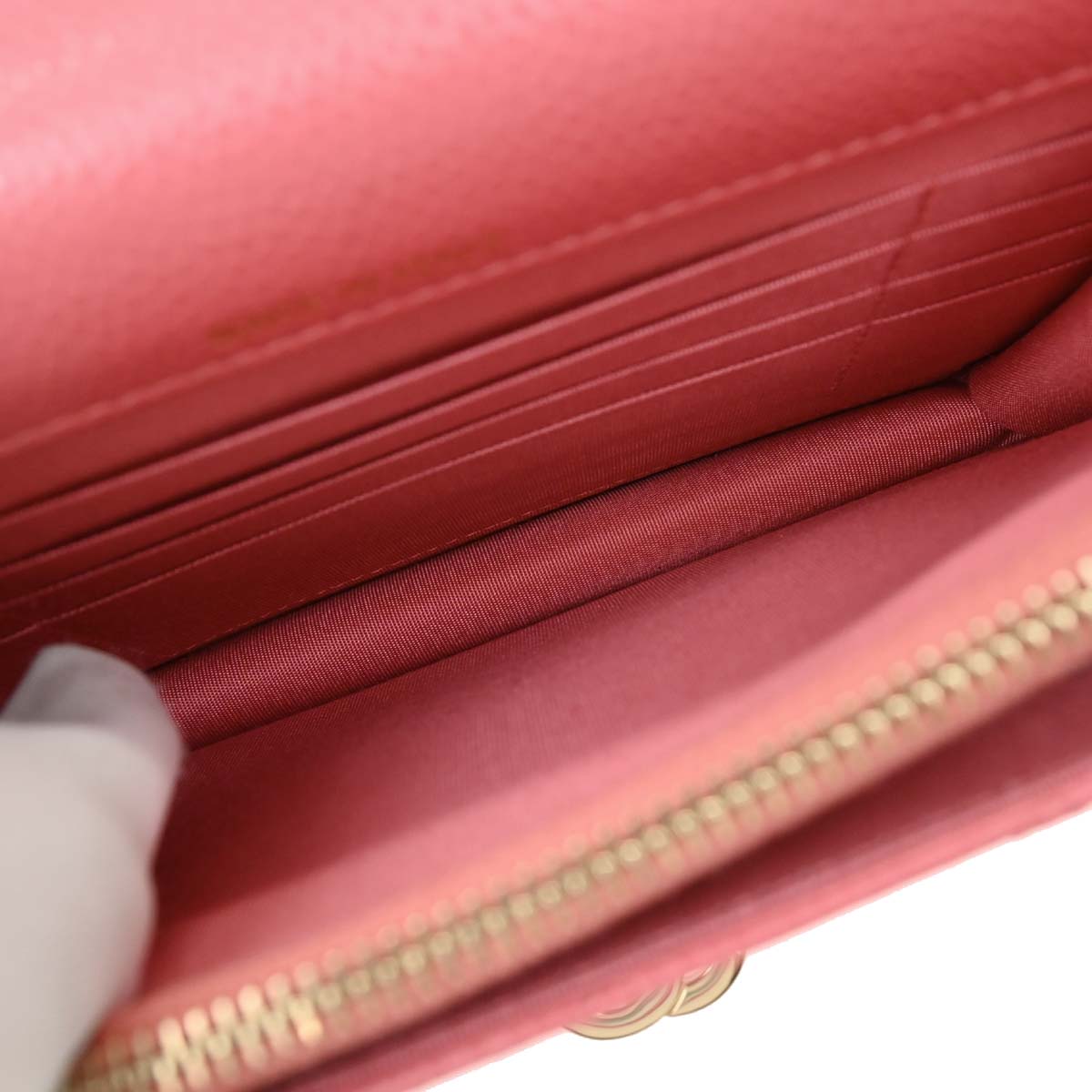 Chanel 2018 Pink Caviar Classic WOC Wallet On Chain