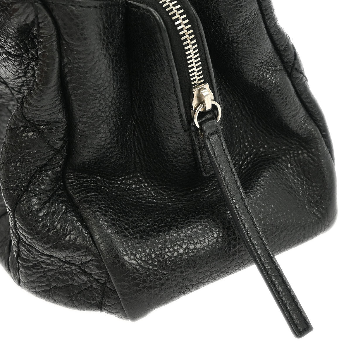Chanel 2009-2010 Black Calfskin On the Road Tote Handbag