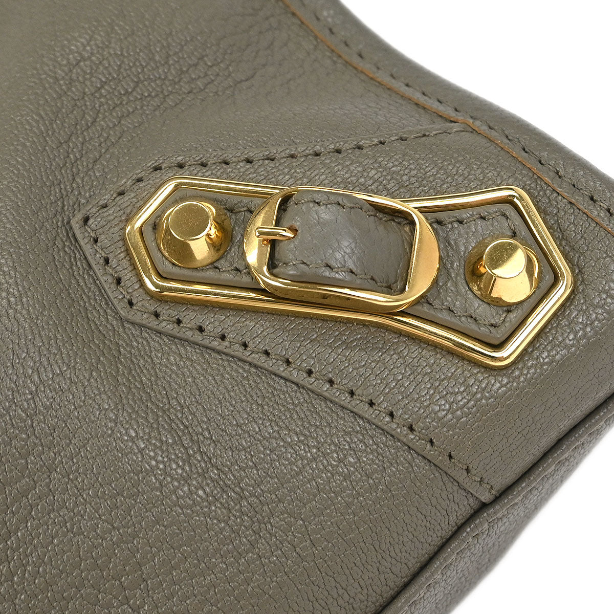 Balenciaga Gray City Small Handbag