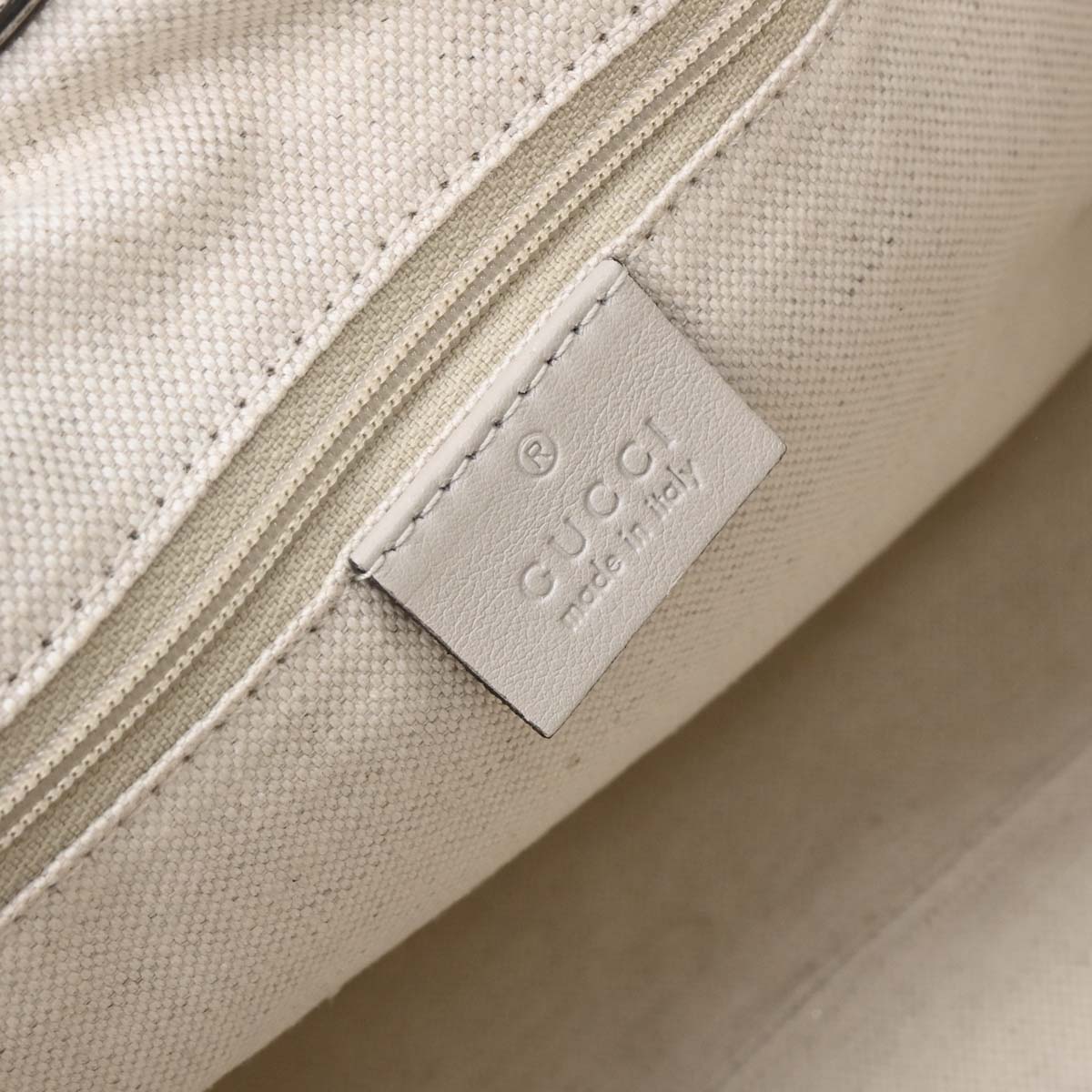 Gucci Off-white Guccissima Sukey Tote Bag
