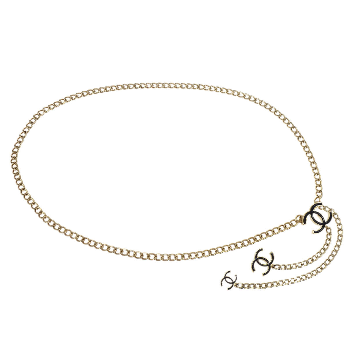 Chanel Gold CC Chain Belt 10V