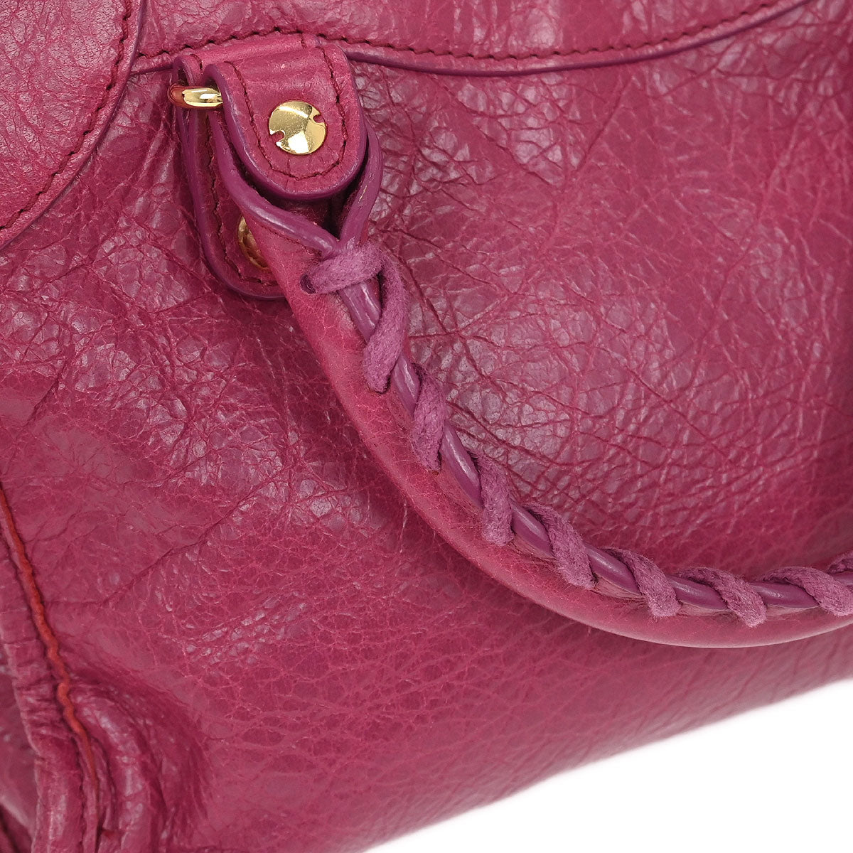 Balenciaga Pink Classic Mini City 2way Shoulder Handbag