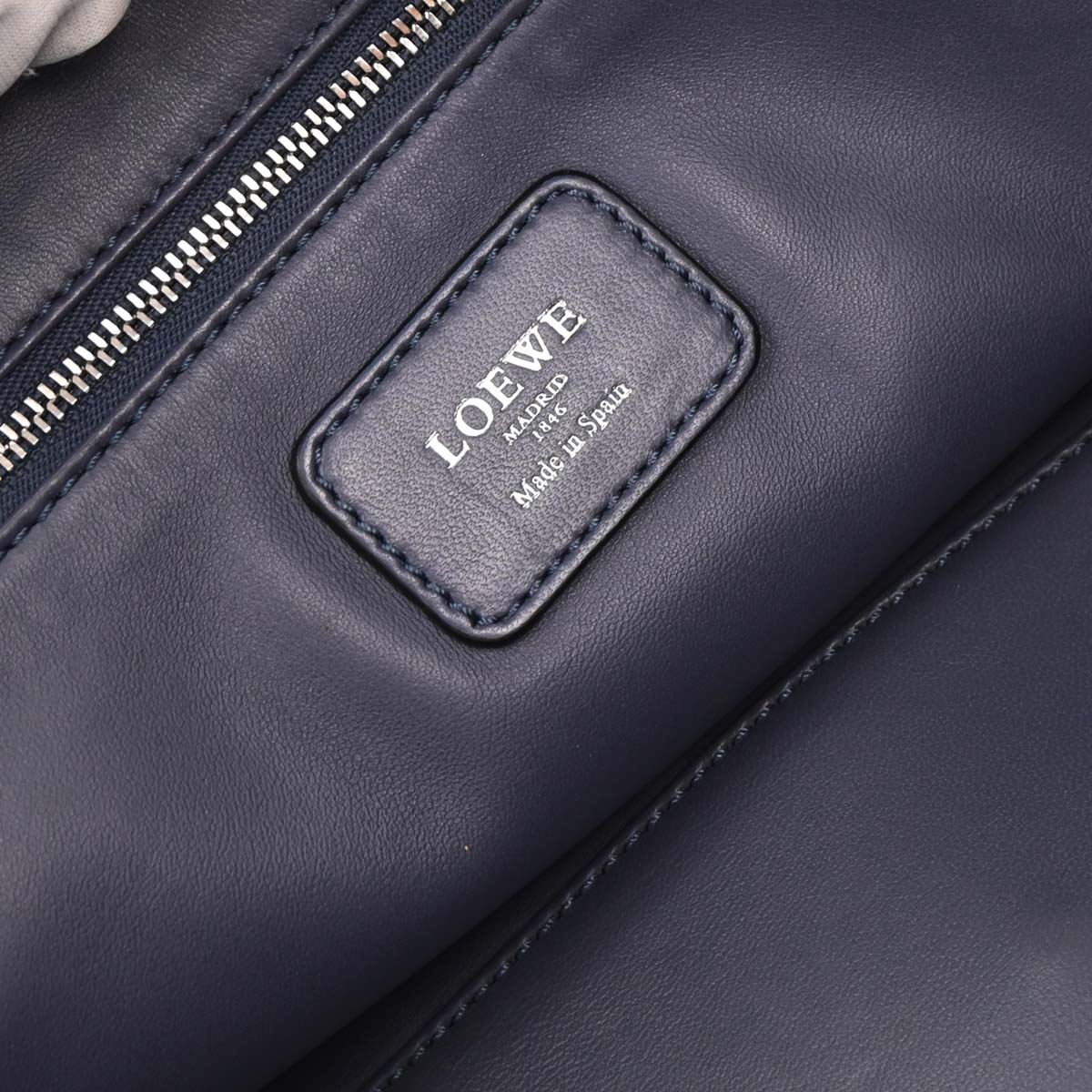Loewe Blue Leather Amazona 36 Handbag