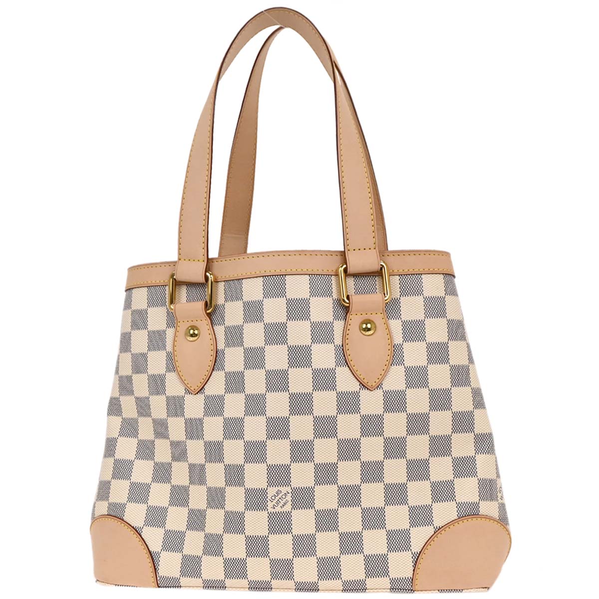 Louis Vuitton Damier Azur Hampstead PM Tote Handbag N51207