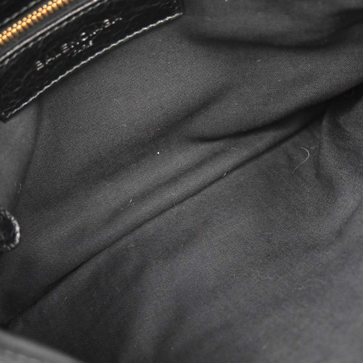 Balenciaga Black Giant Envelope Clutch Bag
