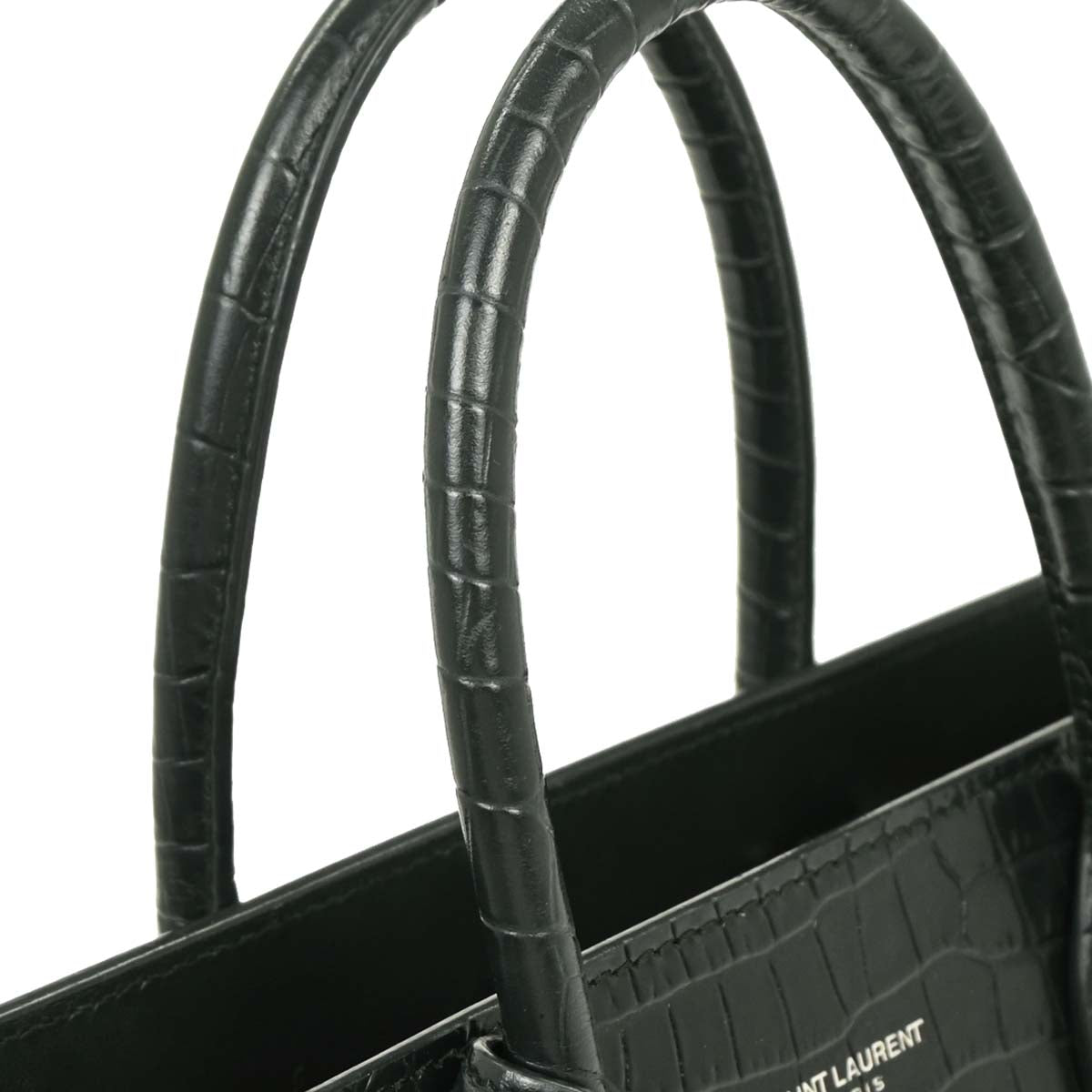 Saint Laurent Dark Gray Sac de Jour 2way Shoulder Handbag