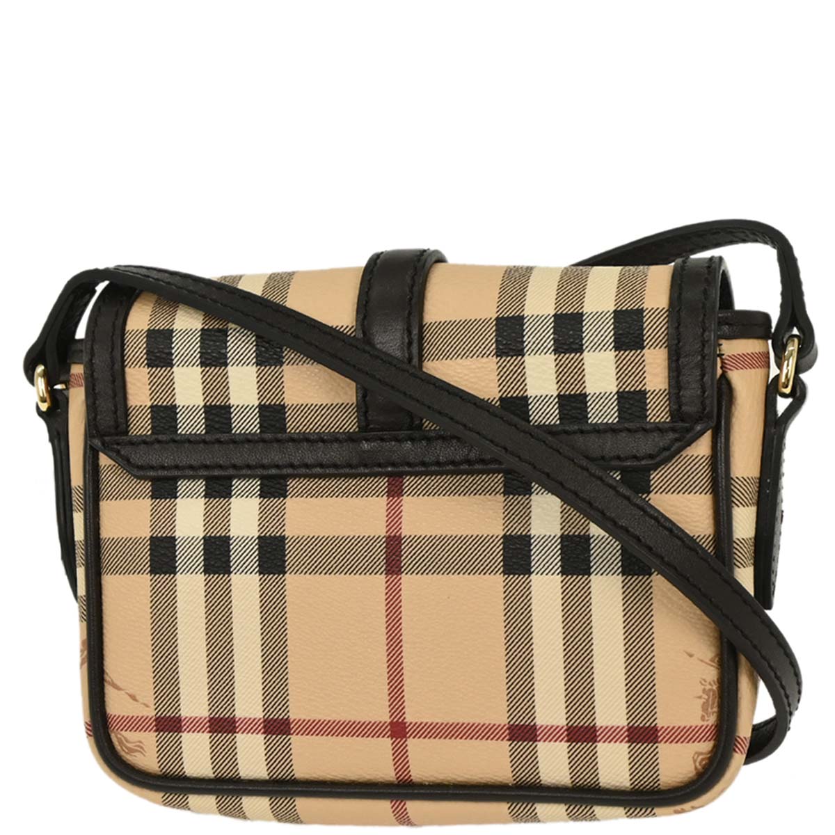 Burberry Beige House Check Shoulder Bag