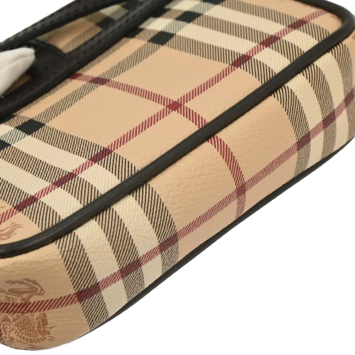 Burberry Beige House Check Shoulder Bag