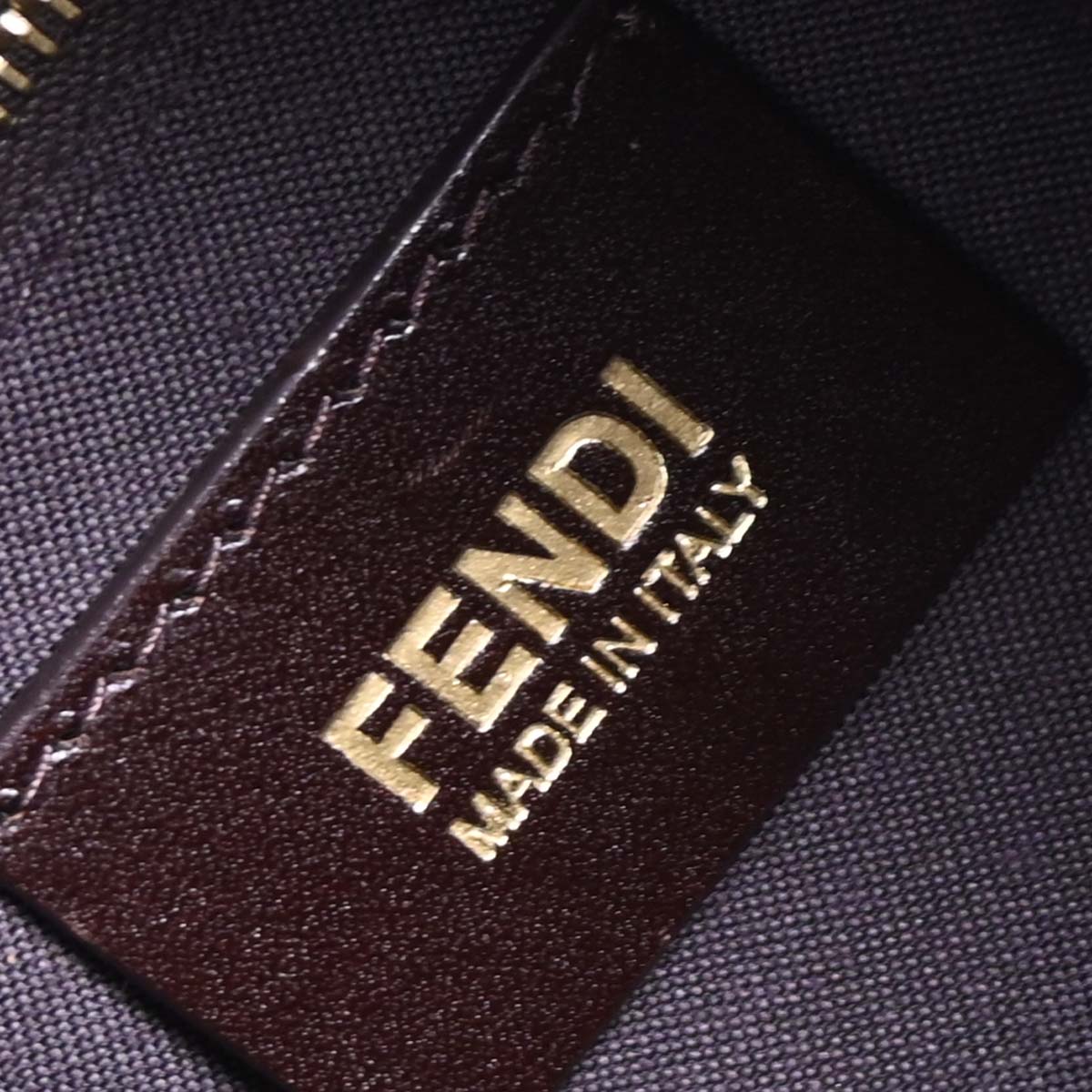 Fendi Brown Zucchino Mamma Baguette Handbag