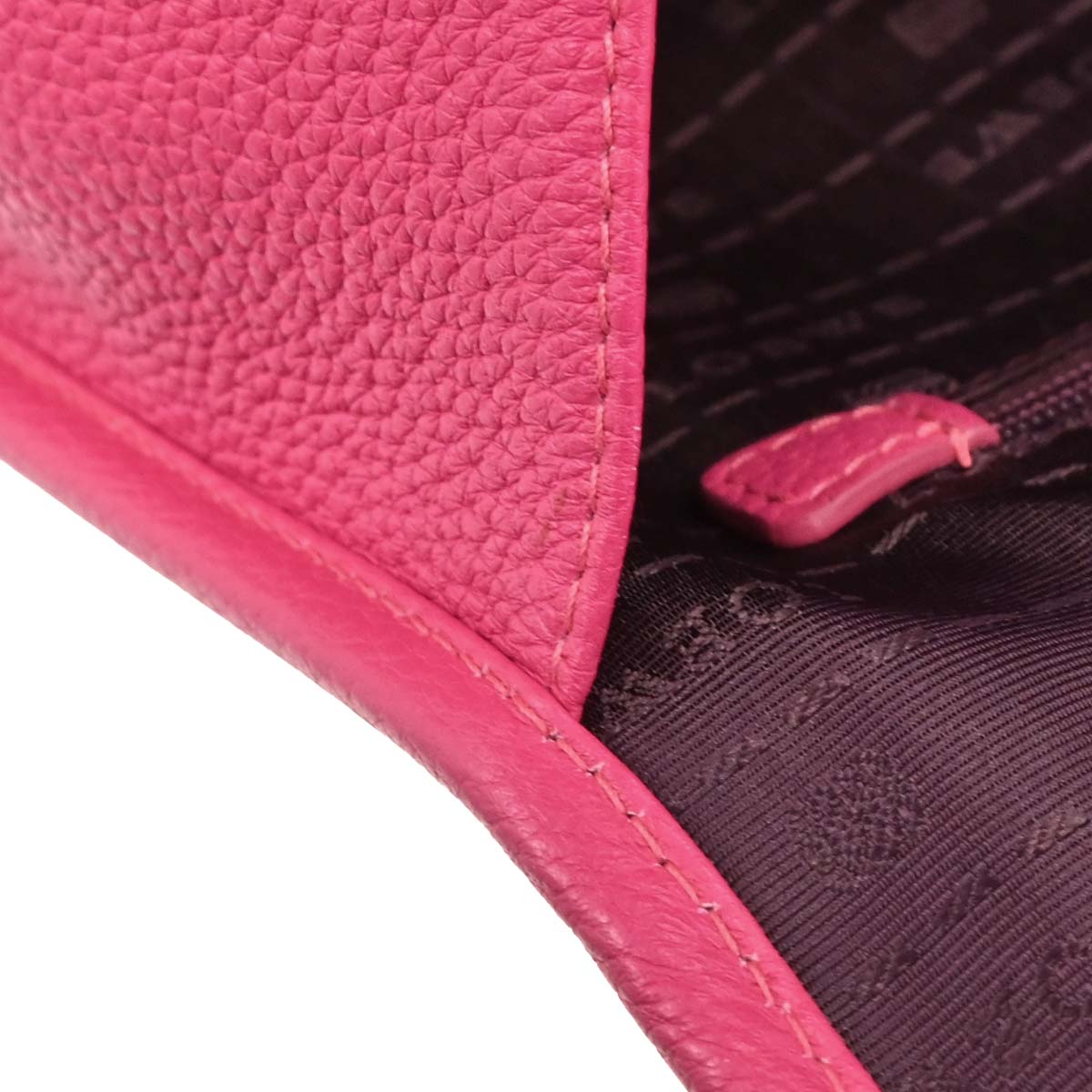Loewe Pink Leather Handbag