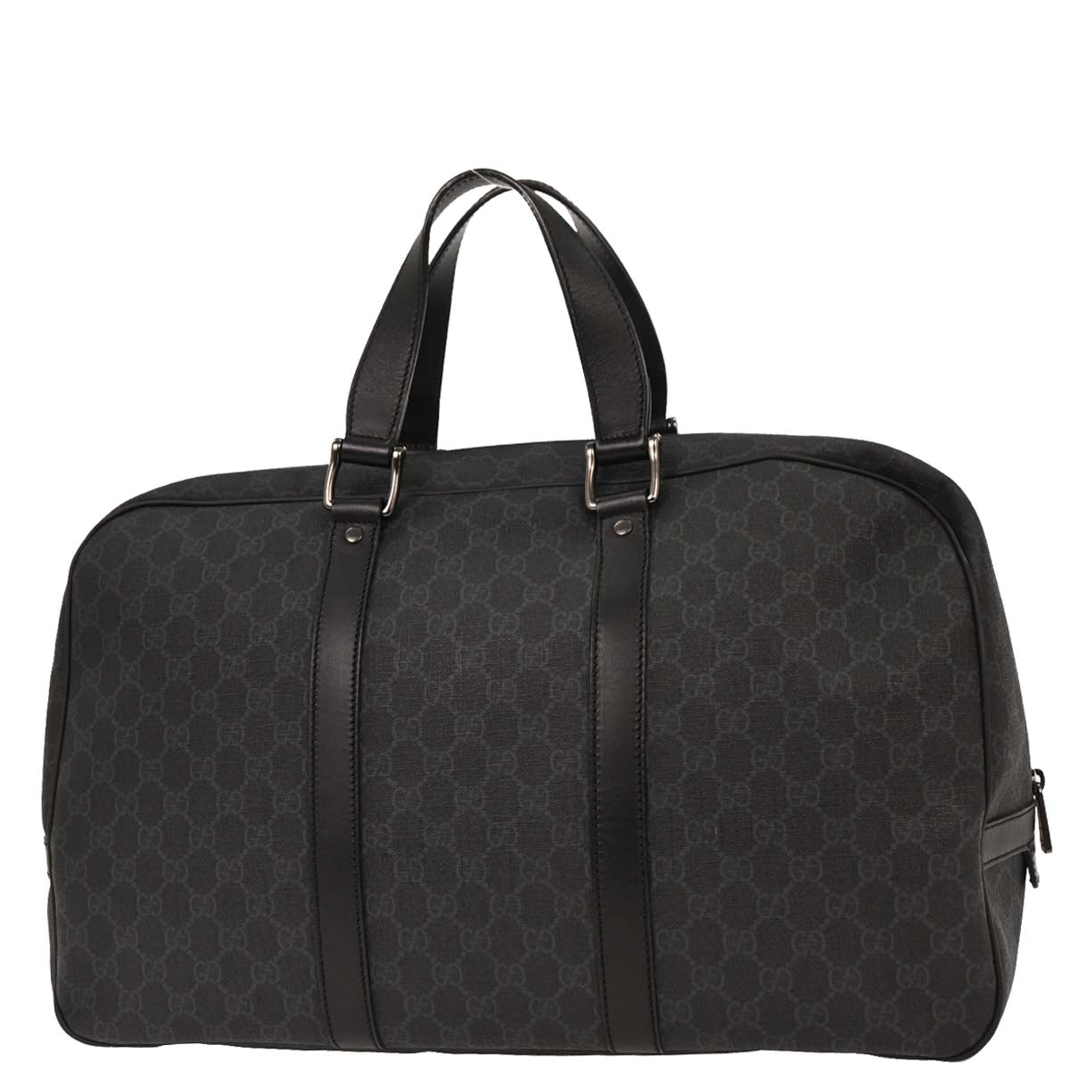 Gucci Black PVC GG Handbag