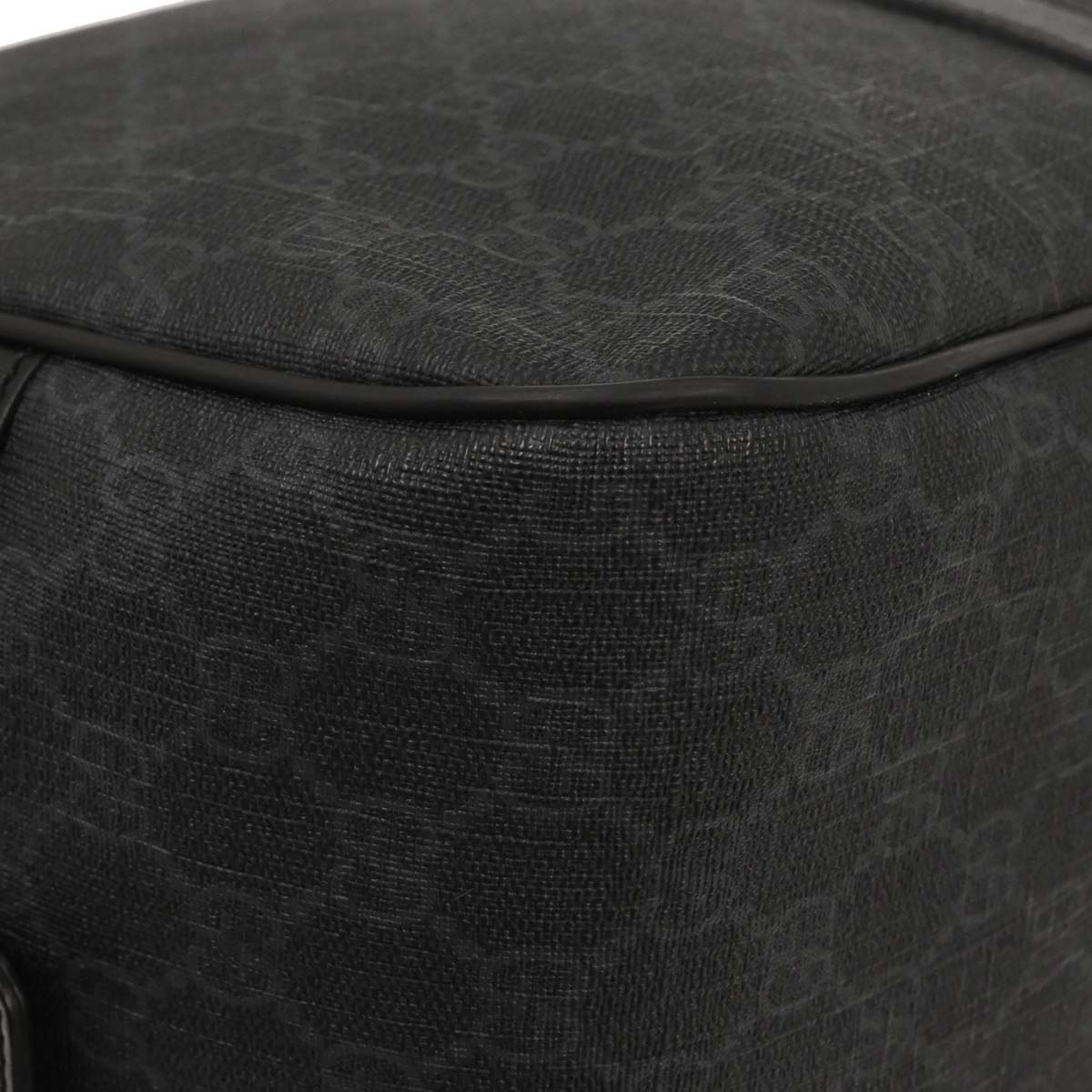 Gucci Black PVC GG Handbag