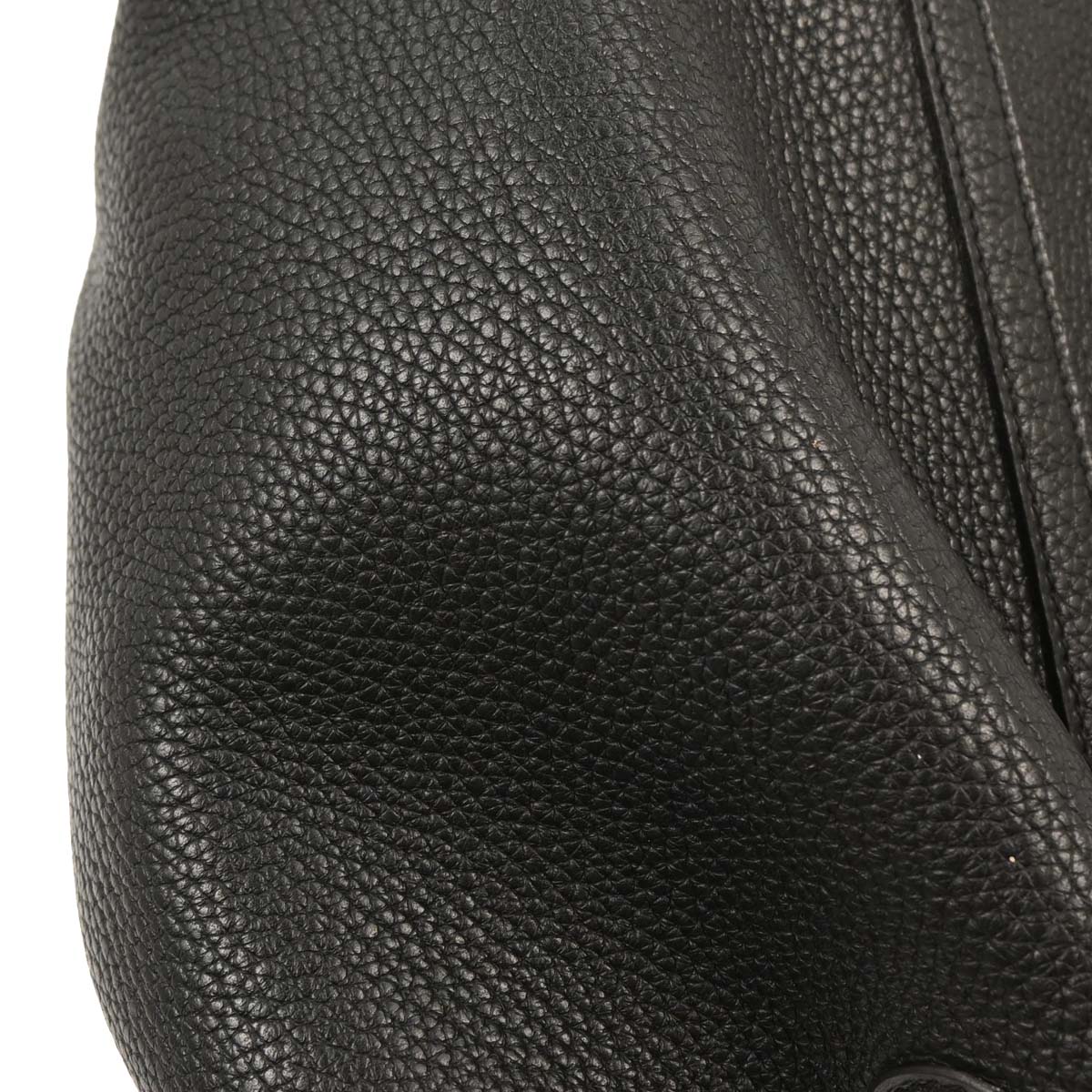 Hermes Black Taurillon Clemence Picotin Lock 22 MM Handbag