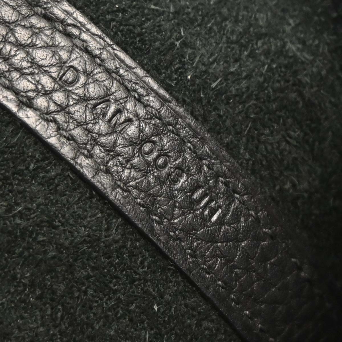 Hermes Black Taurillon Clemence Picotin Lock 22 MM Handbag