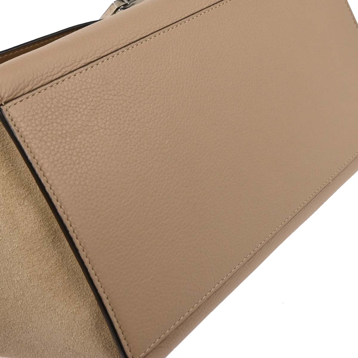 Celine Beige Trapeze 2way Shoulder Handbag