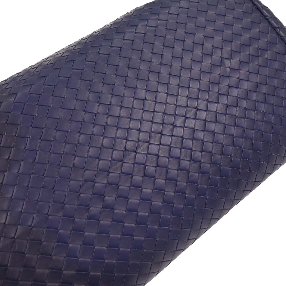 Bottega Veneta Purple Intrecciato Roma Tote Bag