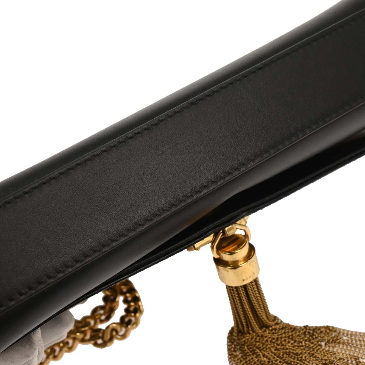 Saint Laurent Black Leather Kate Shoulder Bag