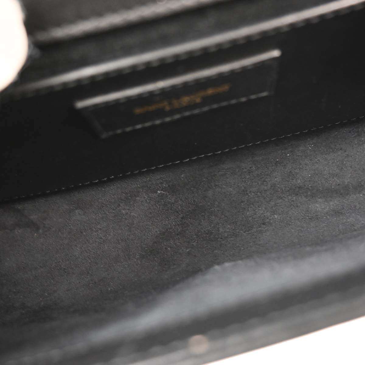 Saint Laurent Black Leather Kate Shoulder Bag