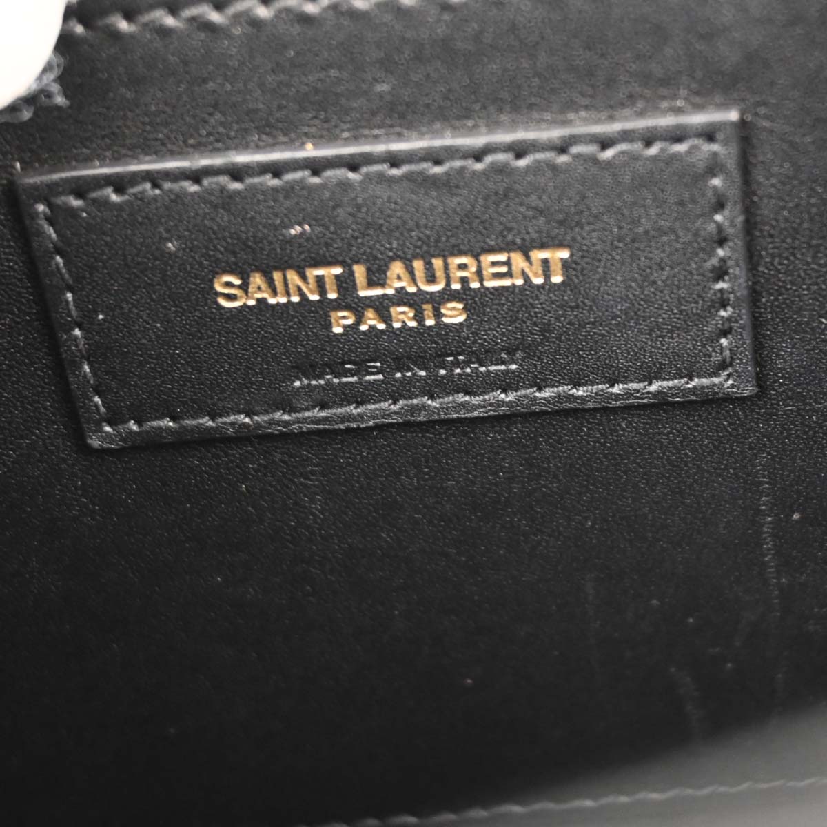 Saint Laurent Black Leather Kate Shoulder Bag