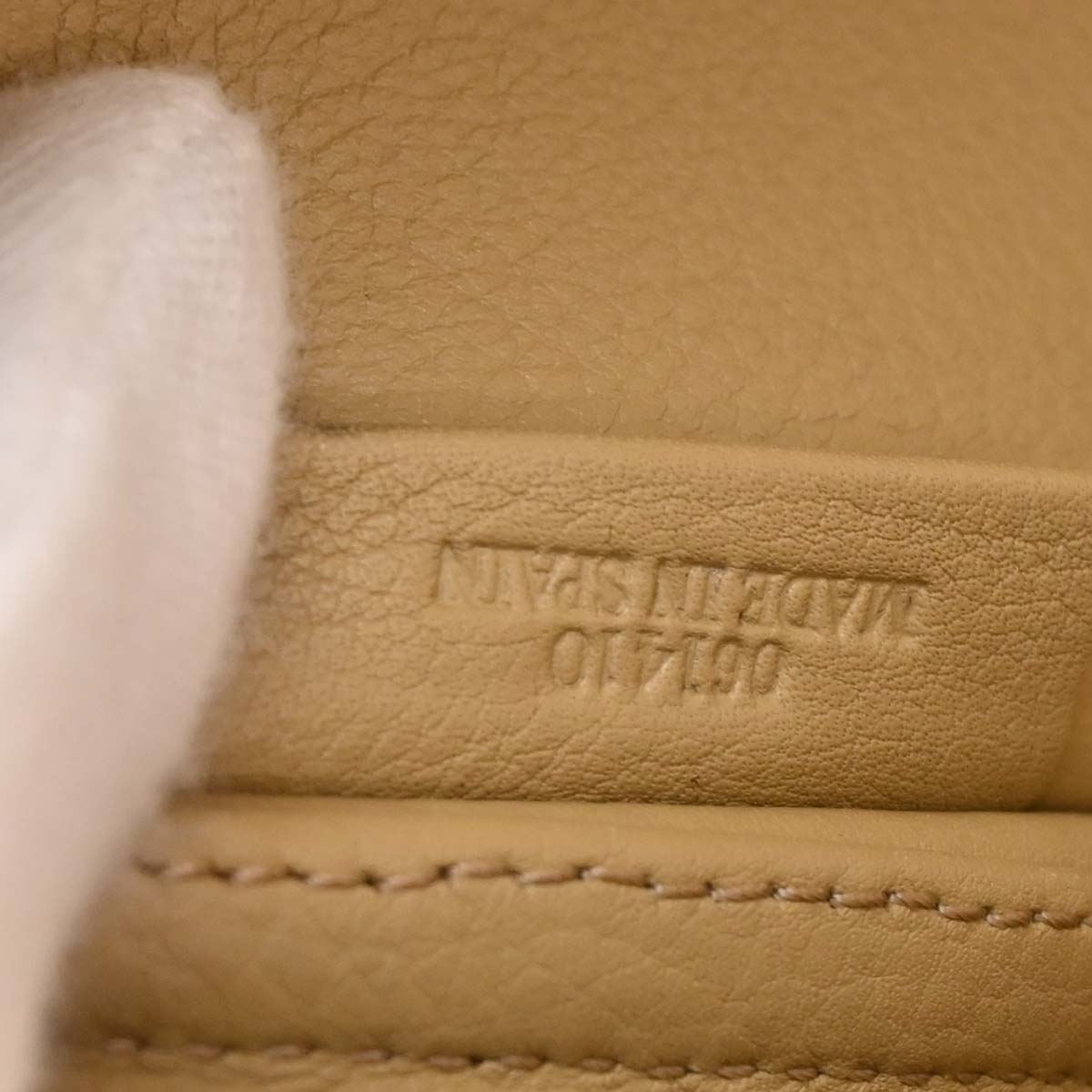 Loewe Beige Suede 2way Shoulder Handbag