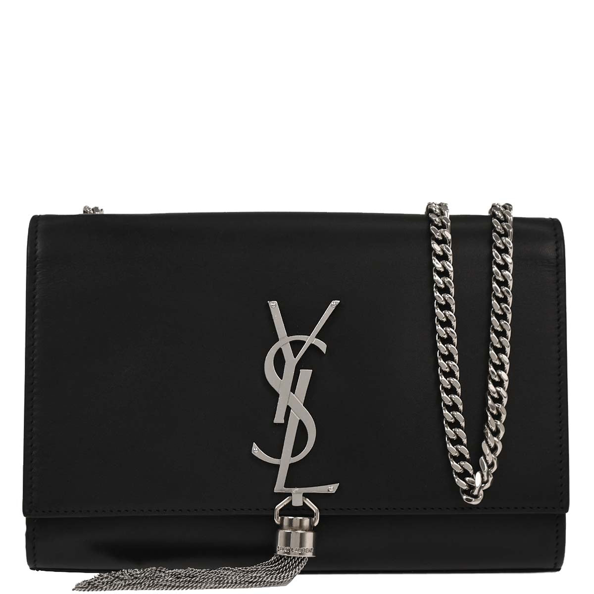 Saint Laurent Black Leather Kate Shoulder Bag