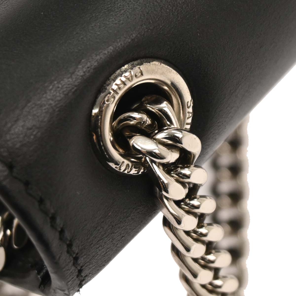 Saint Laurent Black Leather Kate Shoulder Bag
