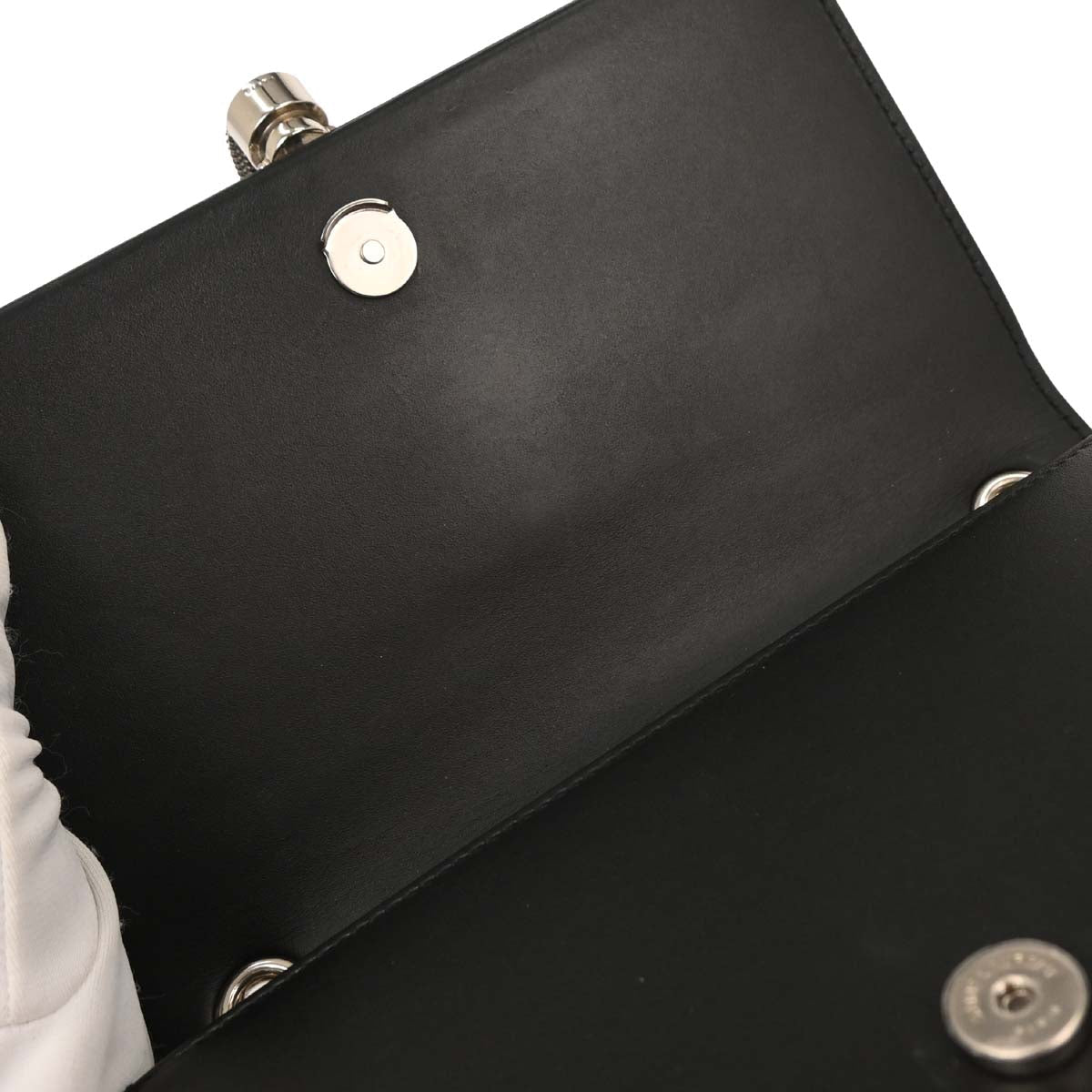 Saint Laurent Black Leather Kate Shoulder Bag