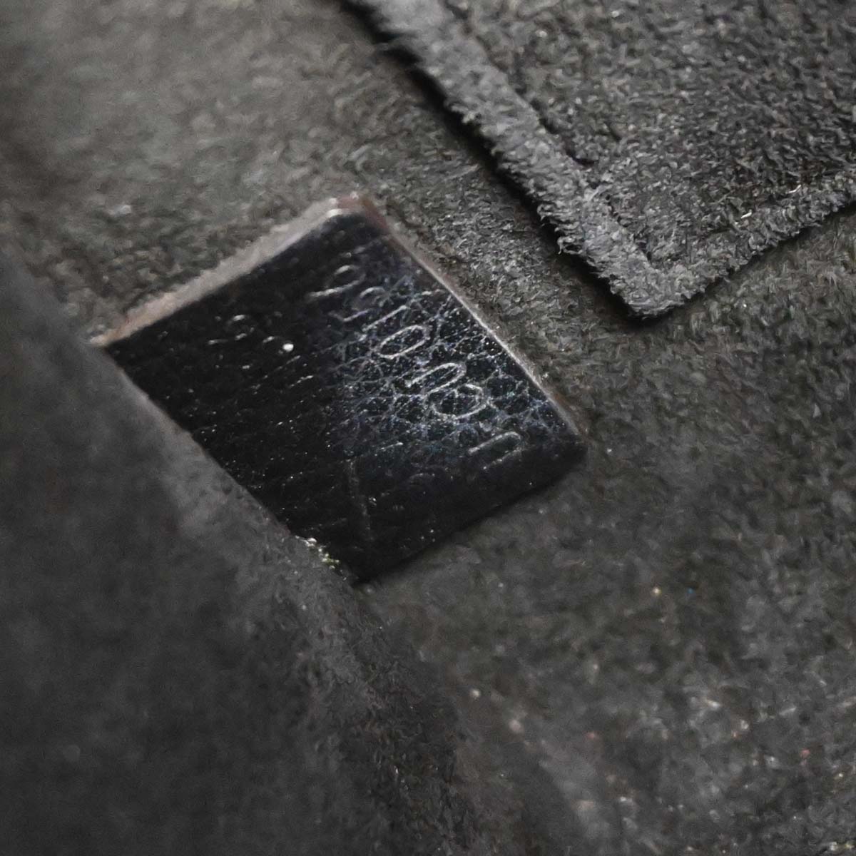 Celine Black Leather Nano Luggage Tote Bag