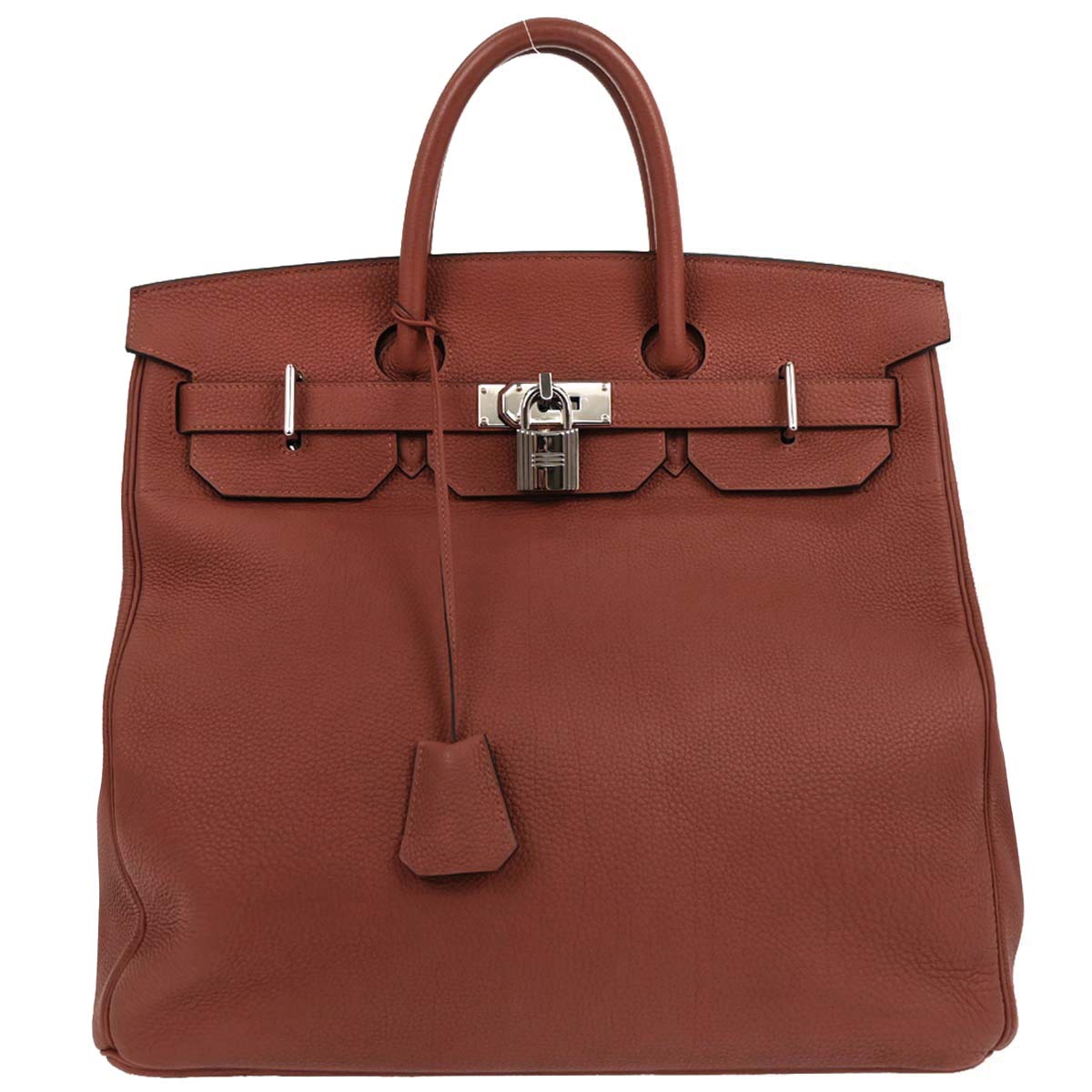 Hermes Cuivre Togo Haut a Courroies 40 Handbag