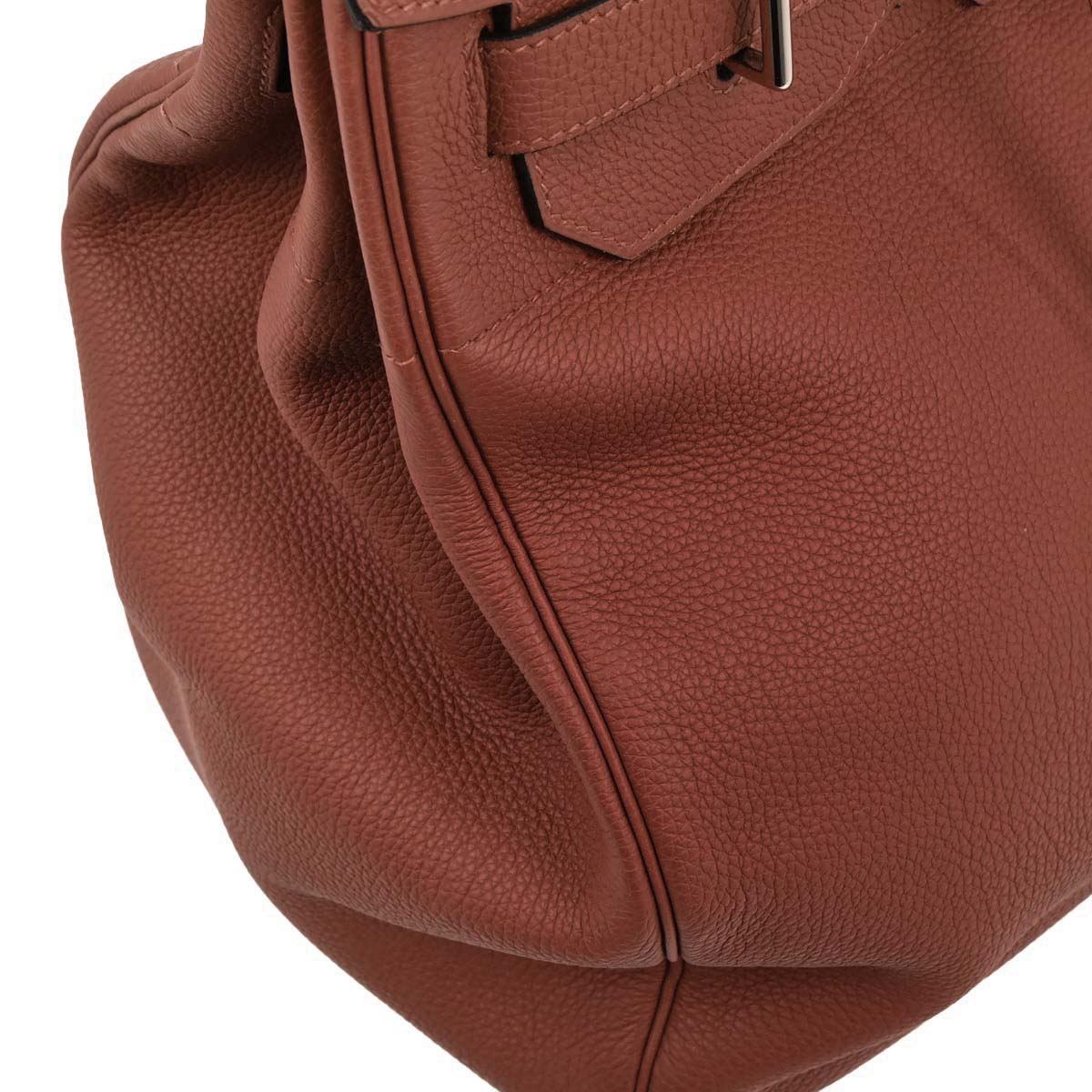 Hermes Cuivre Togo Haut a Courroies 40 Handbag