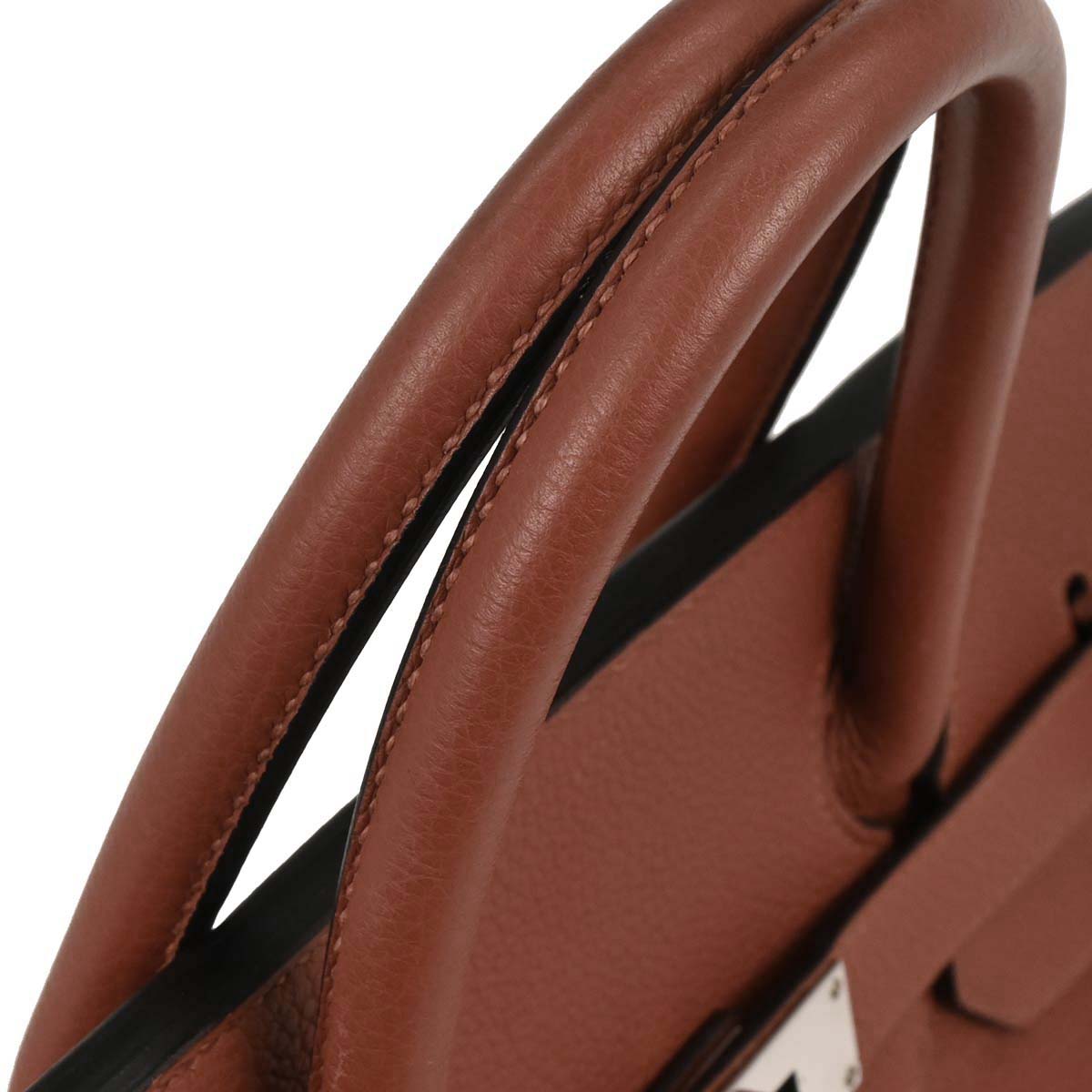 Hermes Cuivre Togo Haut a Courroies 40 Handbag