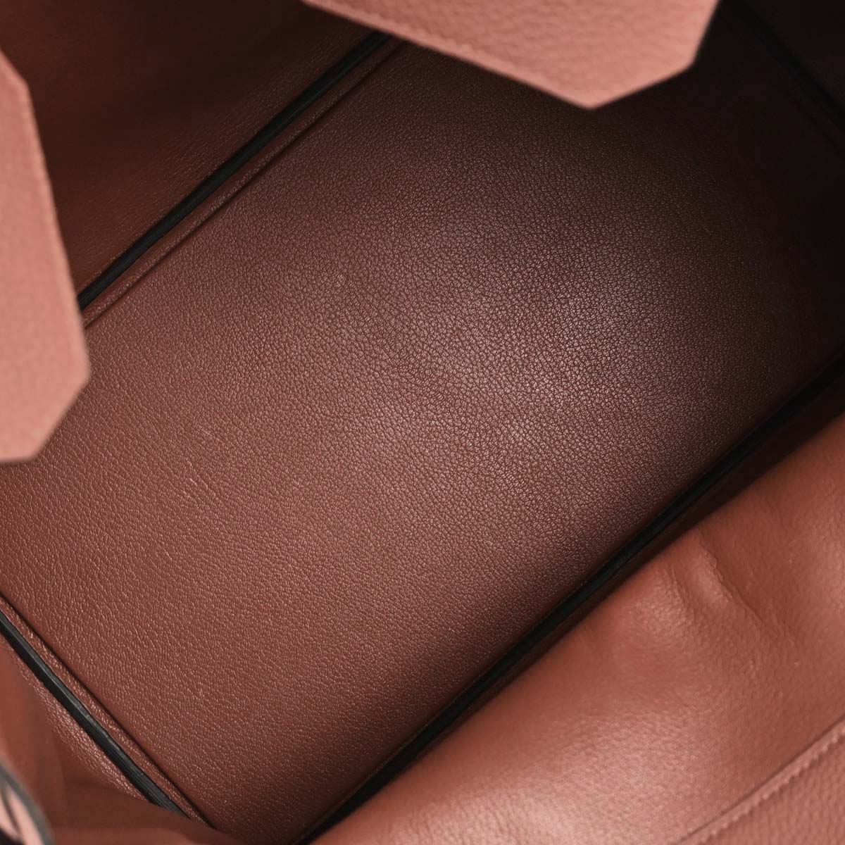 Hermes Cuivre Togo Haut a Courroies 40 Handbag