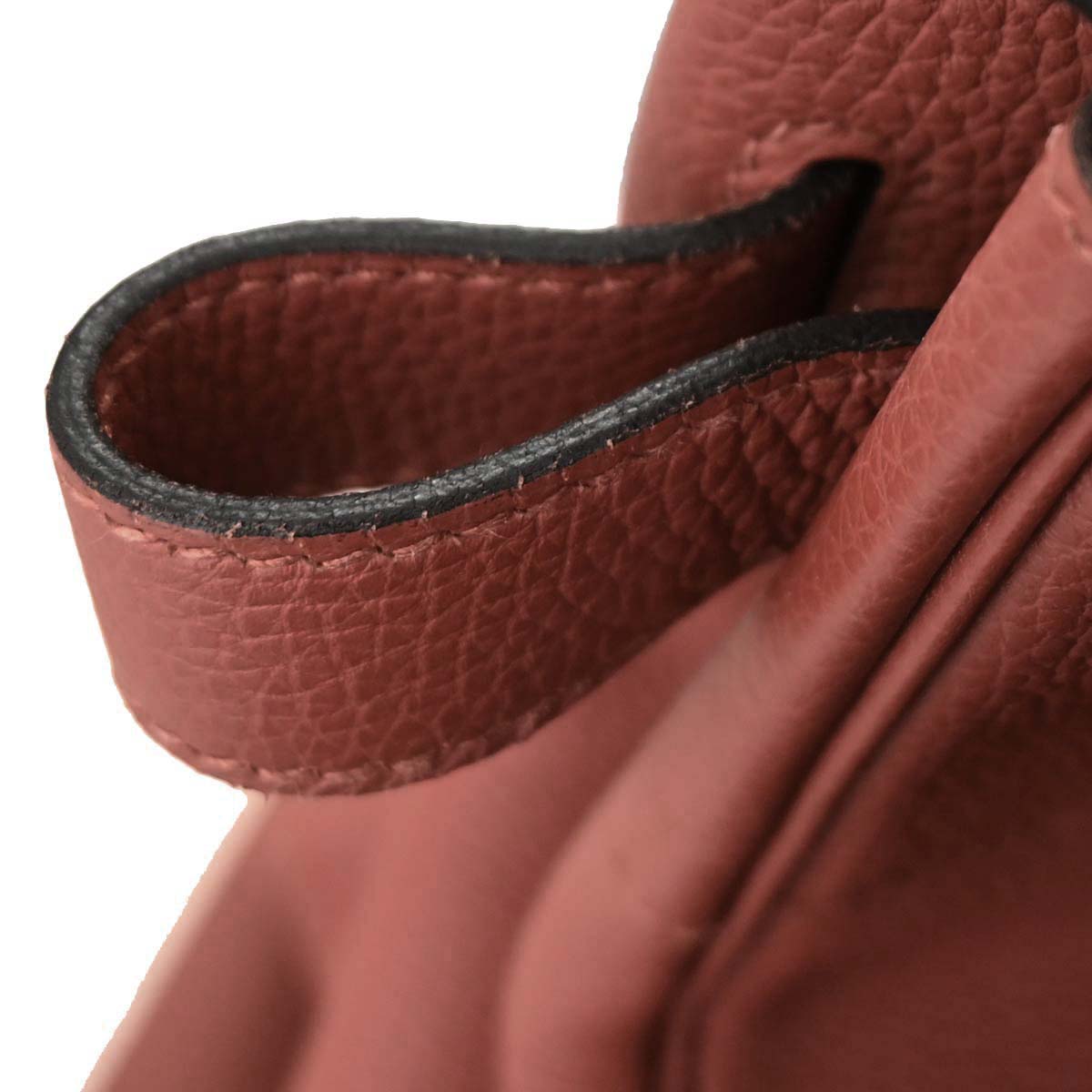 Hermes Cuivre Togo Haut a Courroies 40 Handbag