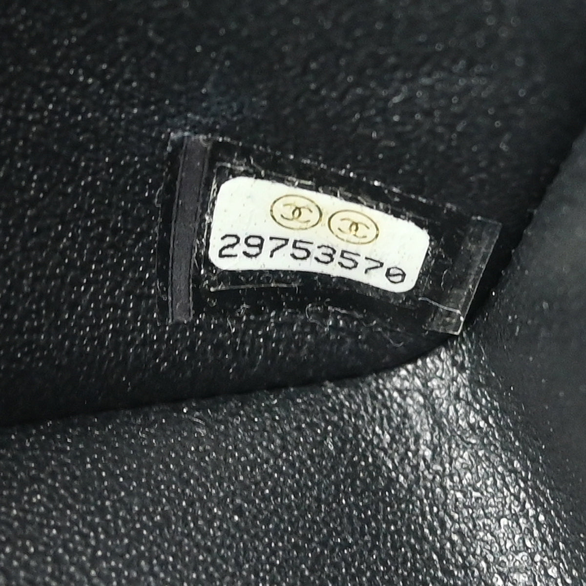 Chanel 2019 Black Lambskin Chevron Single Flap Shoulder Bag