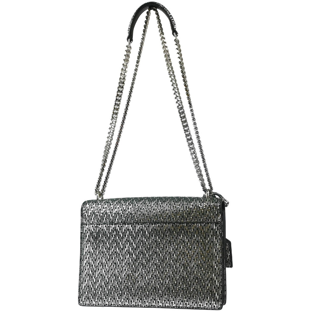 Yves Saint Laurent Silver Sunset Shoulder Bag